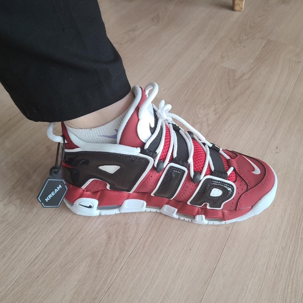 Nike Air More Uptempo 96 Bulls 2021 착용 스타일