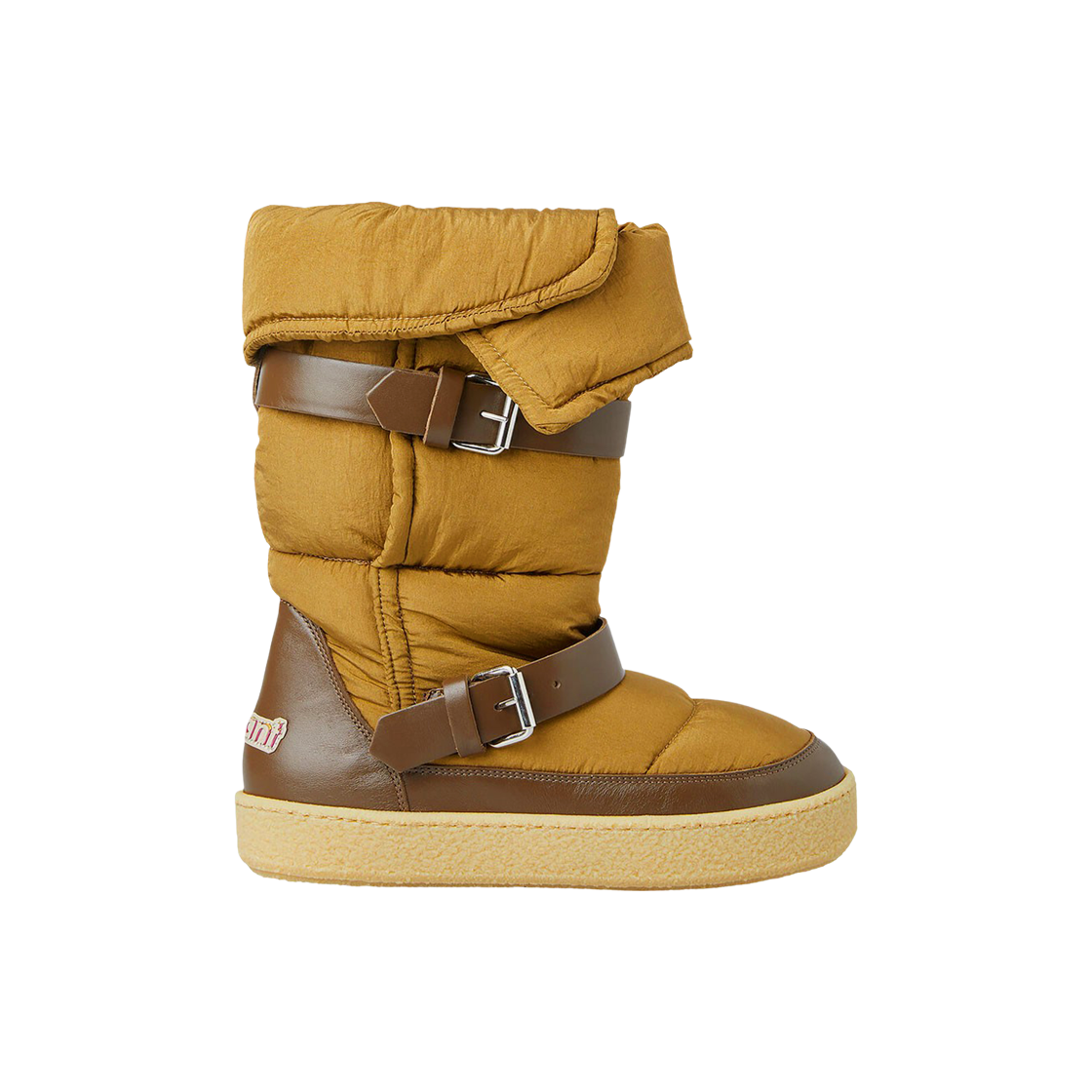 BO0910-22A009S-67KI (W) Isabel Marant Zenora Snow Boots Khaki - 22FW