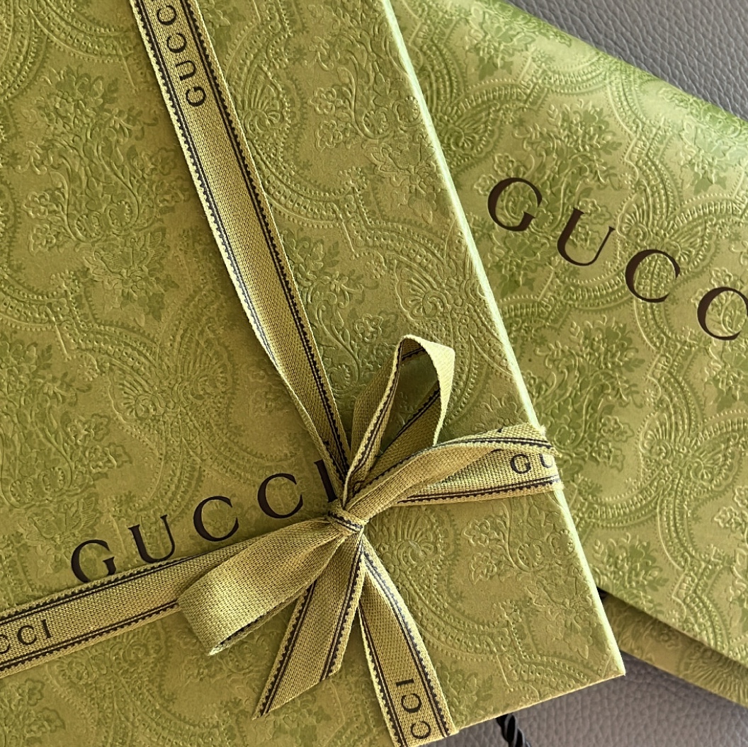Gucci Horsebit 1955 Mini Bag Beige Ebony Brown 착용 스타일 - 2
