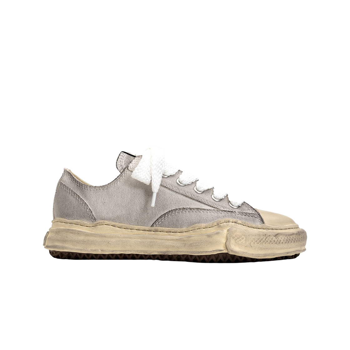 메종 미하라 야스히로 피터슨 OG 솔 DR 캔버스 로우탑 스니커즈 화이트(Maison Mihara Yasuhiro Peterson OG Sole DR Canvas Low-top Sneakers White)