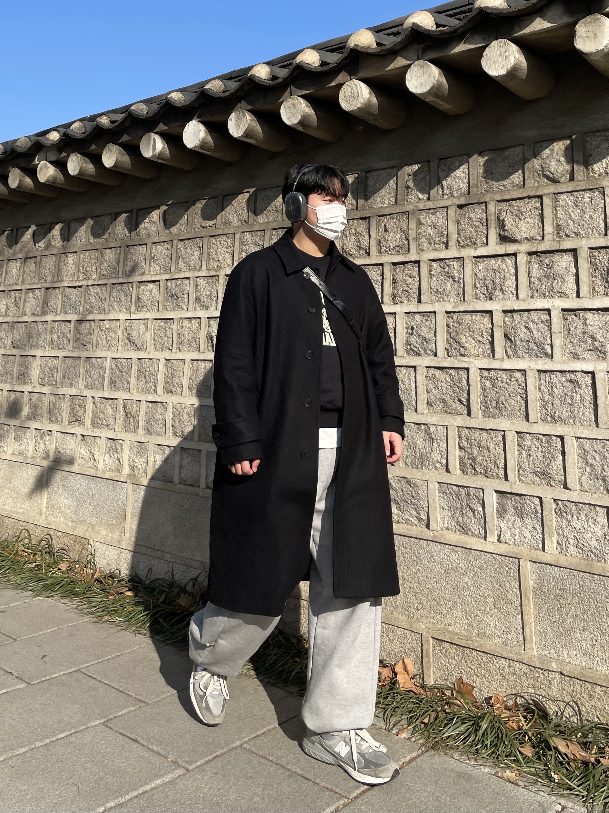 Apple AirPods Max Lightning Space Gray (Korean Ver.), New Balance 993 Made in USA Grey - D Standard 착용 스타일 - 1