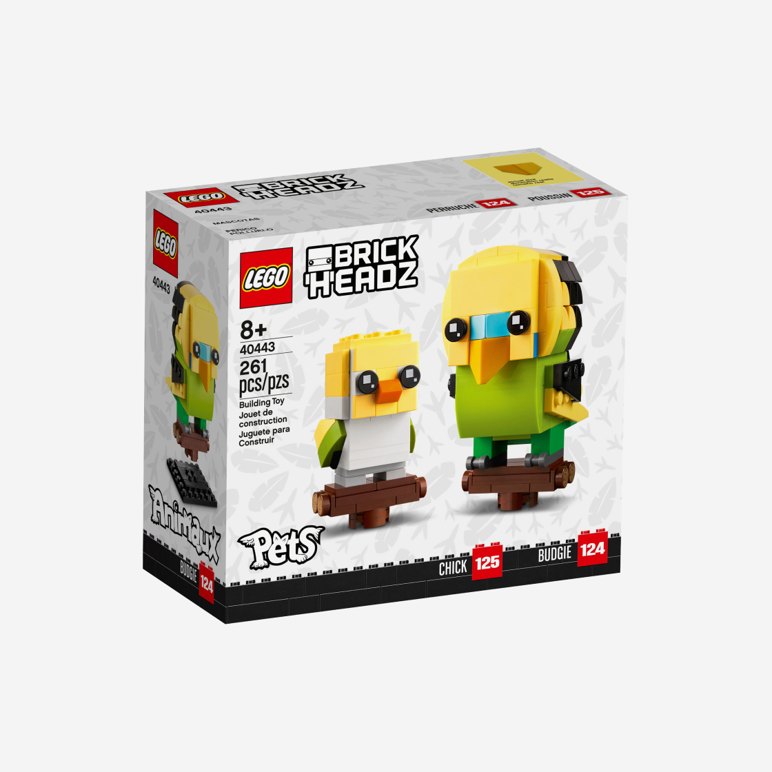 레고 브릭헤즈 사랑앵무(Lego Brickheadz Budgie) - 2