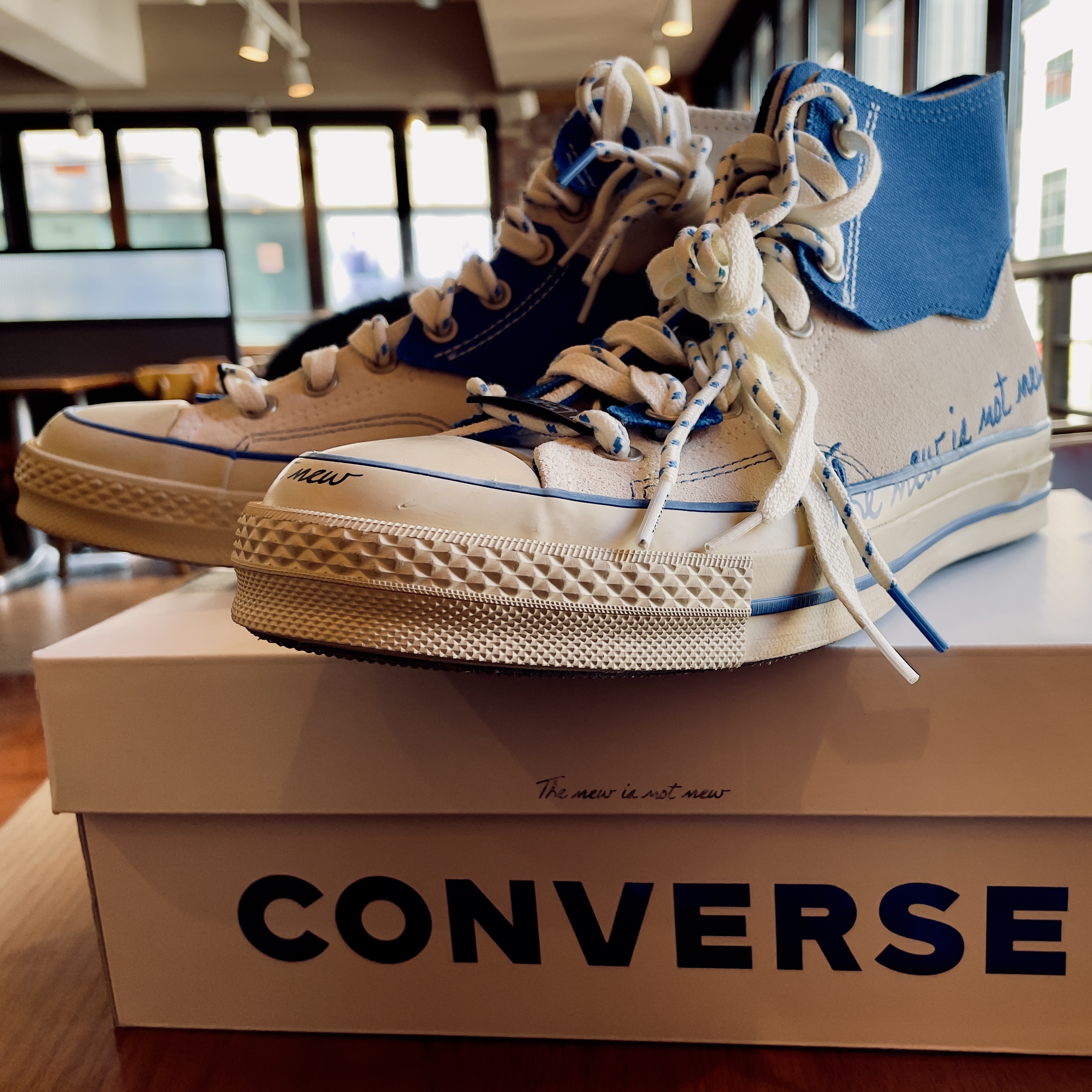 Converse x Ader Error Chuck 70 High White 착용 스타일 - 3