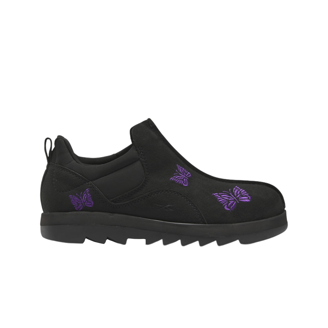 리복 x 니들스 비트닉 목 코어 블랙 익스트림 퍼플(Reebok x Needles Beatnik Moc Core Black Extreme Purple)