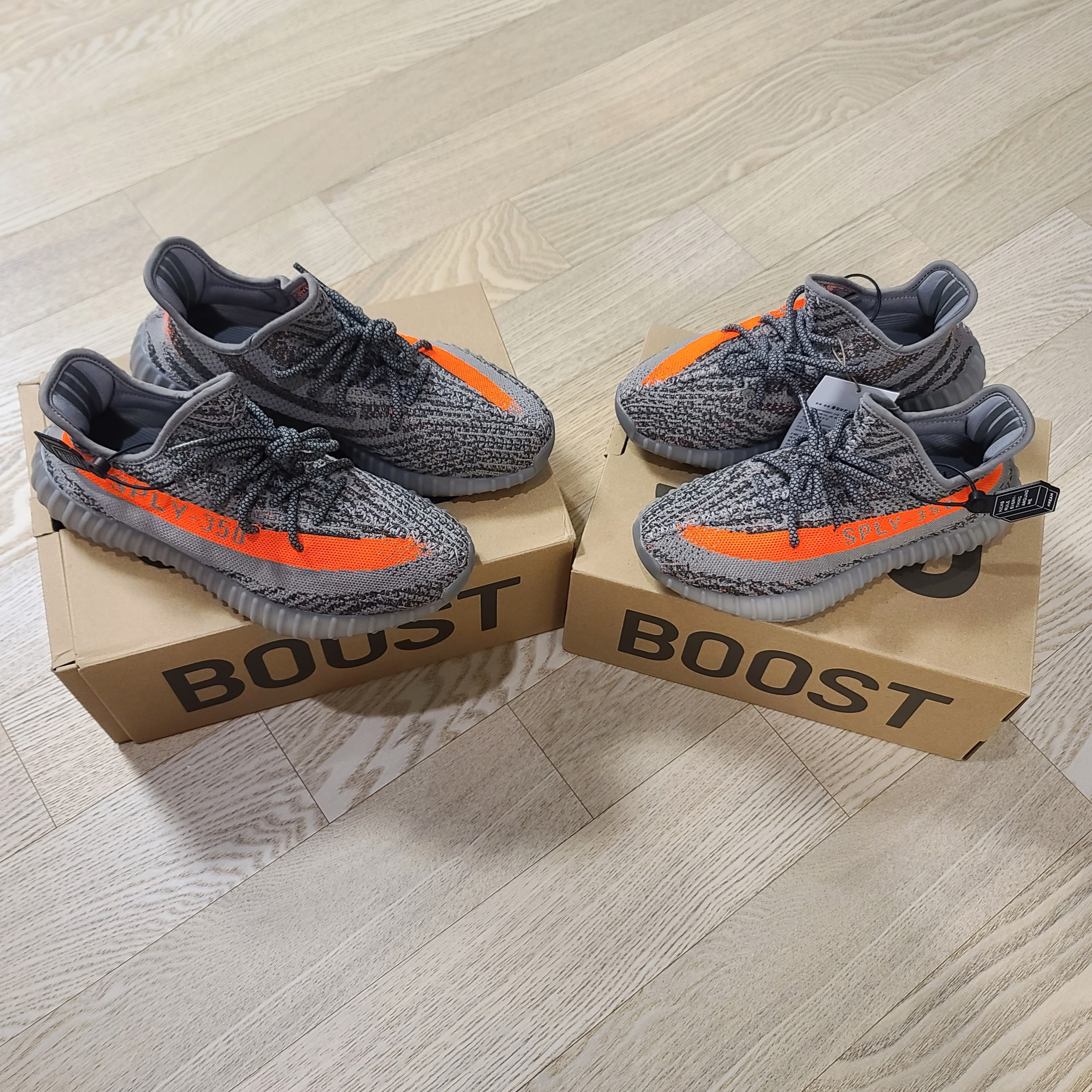 Adidas Yeezy Boost 350 V2 Beluga - Reflective 착용 스타일 - 1
