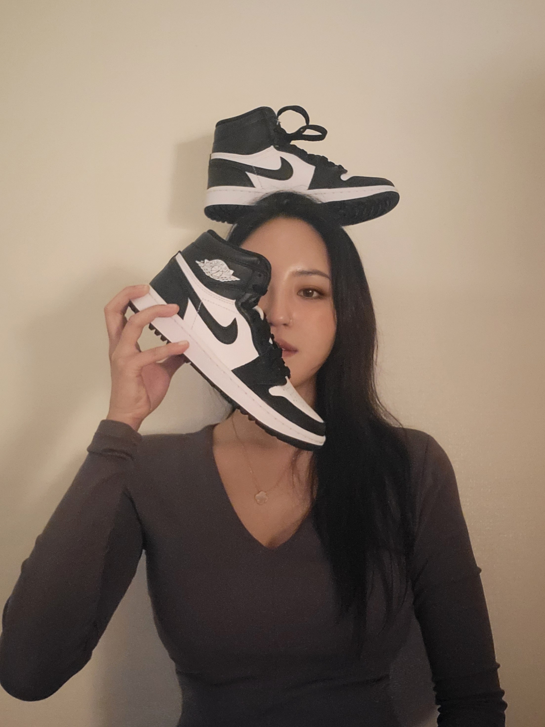 Jordan 1 High Golf White Black 착용 스타일