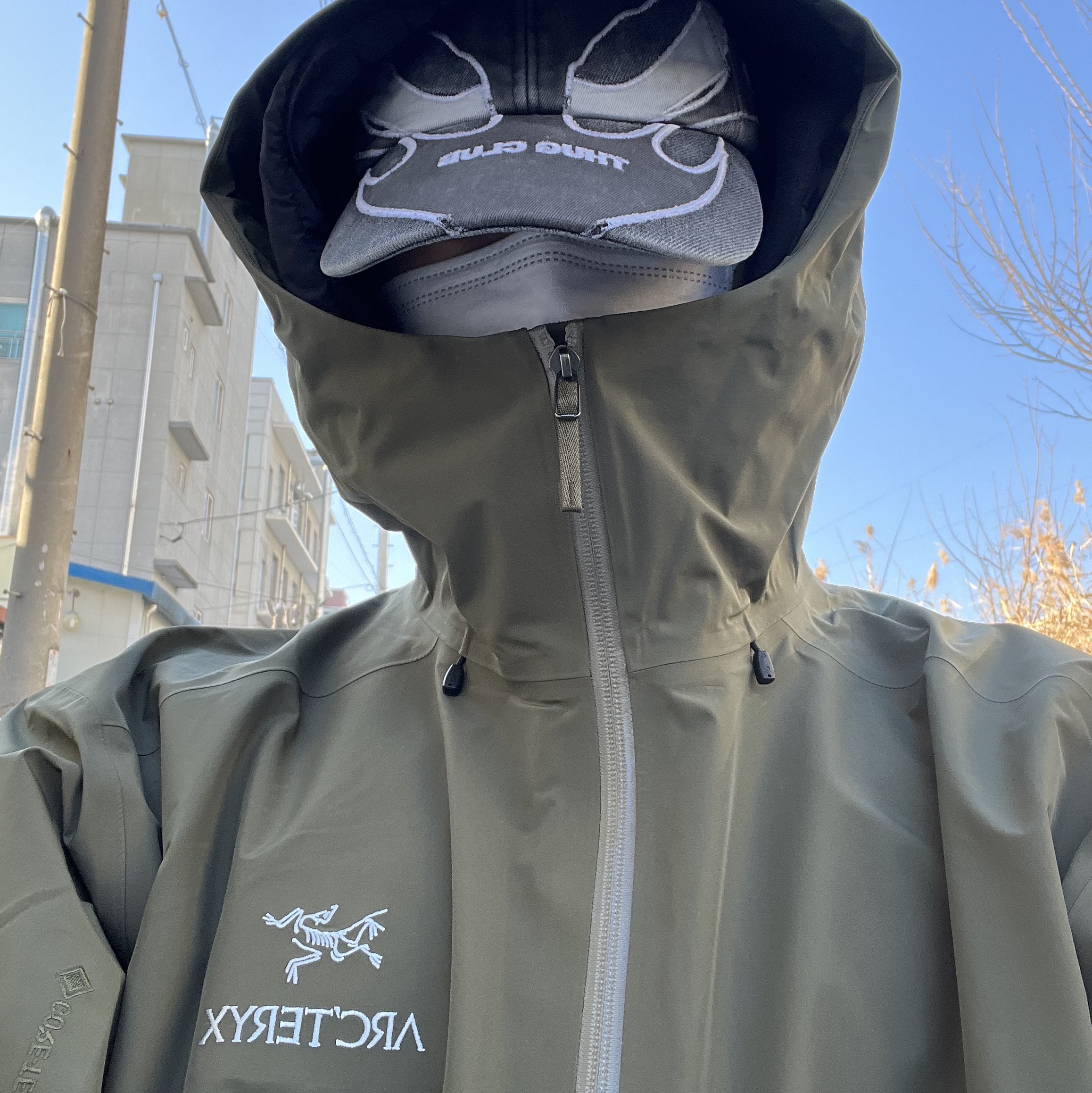 Arc'teryx Beta LT Jacket Tatsu 착용 스타일 - 2