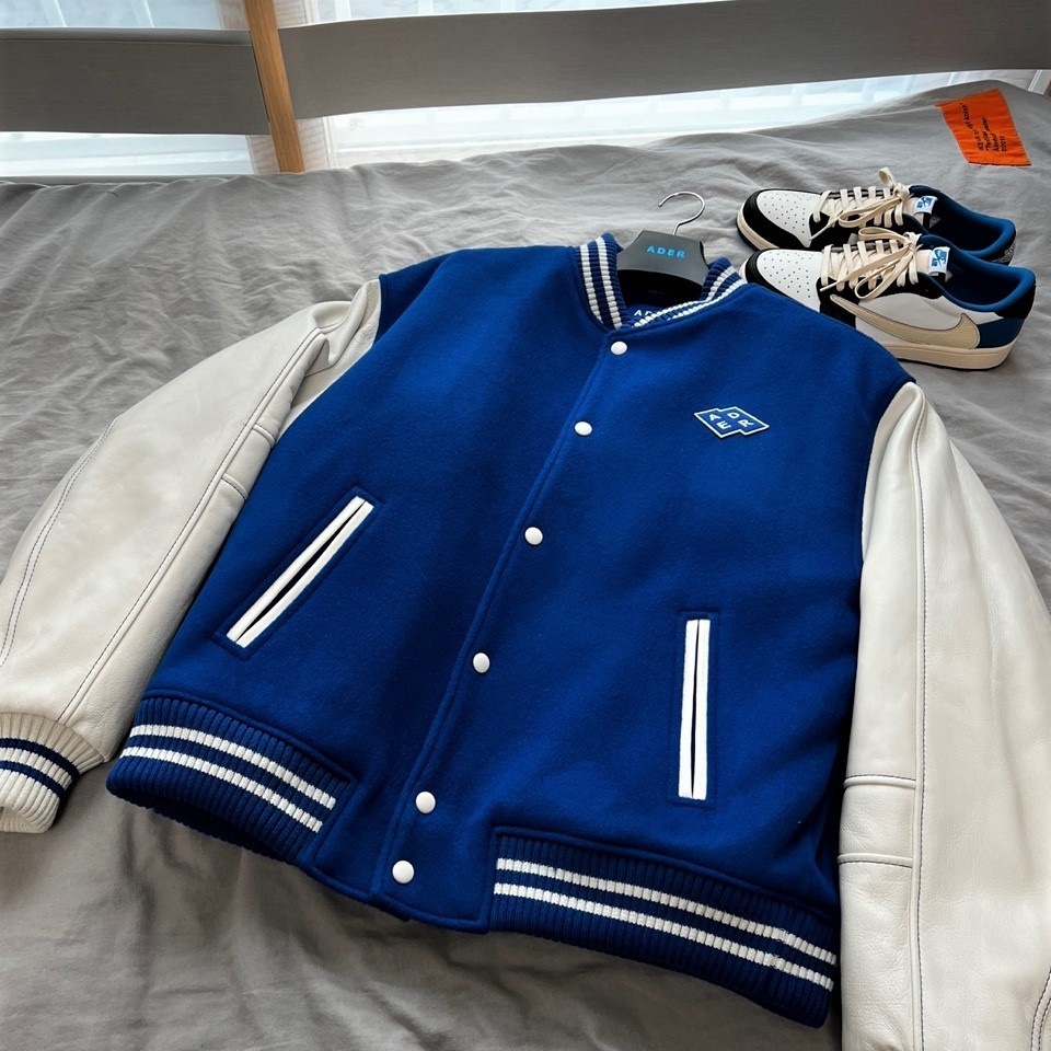 Ader Error Og; 7th @9211 Jacket Blue 착용 스타일