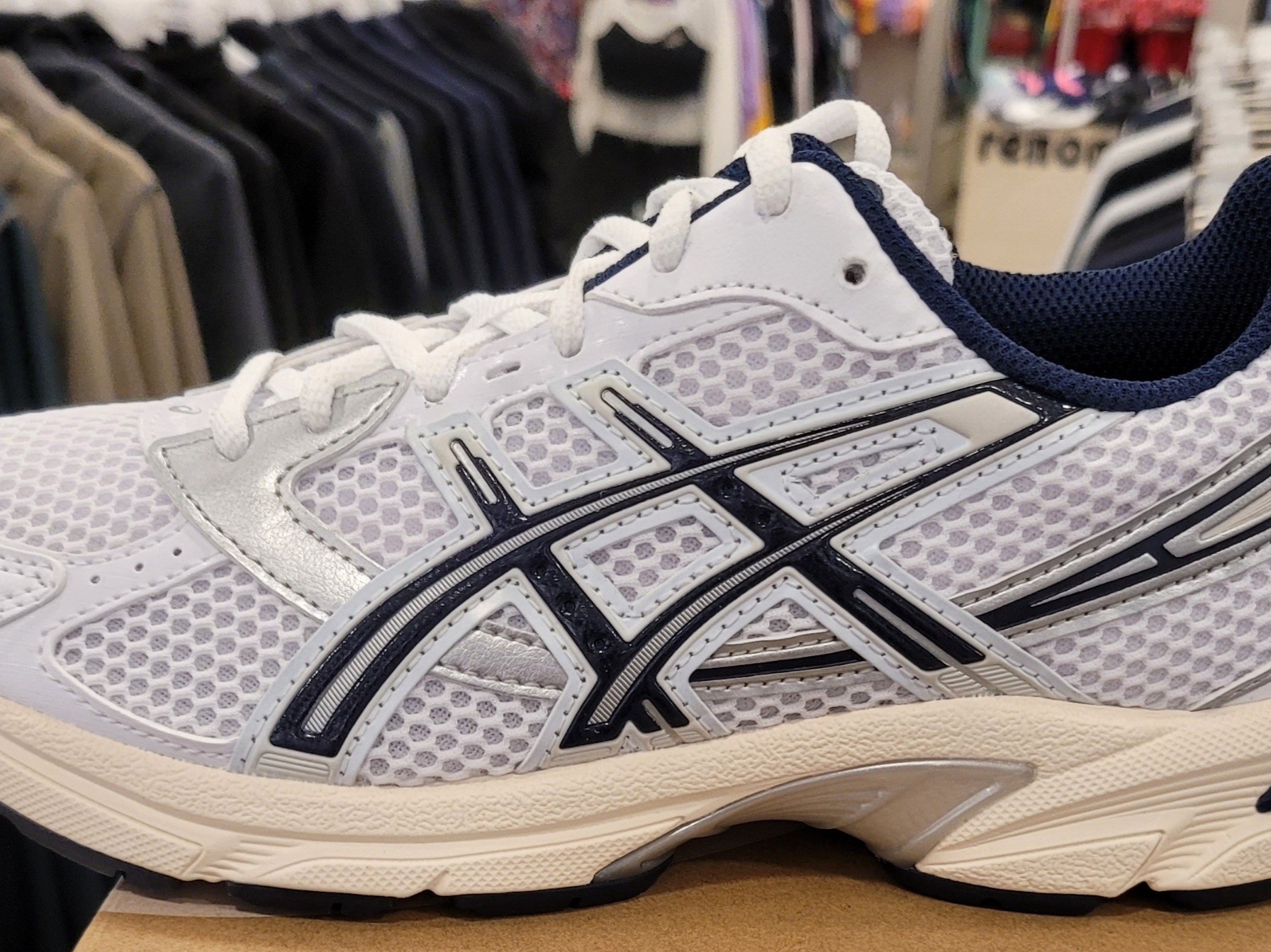 (W) Asics Gel-1130 White Midnight 착용 스타일