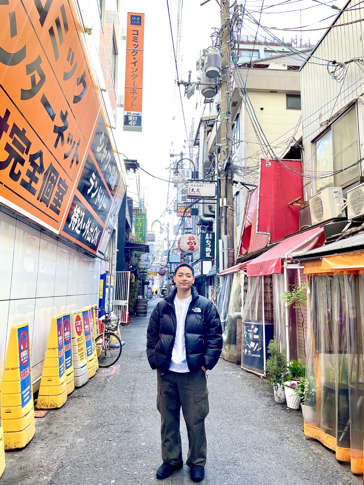 Nike x Stussy Air Penny II Black, The North Face 1996 Eco Nuptse Jacket Black 착용 스타일