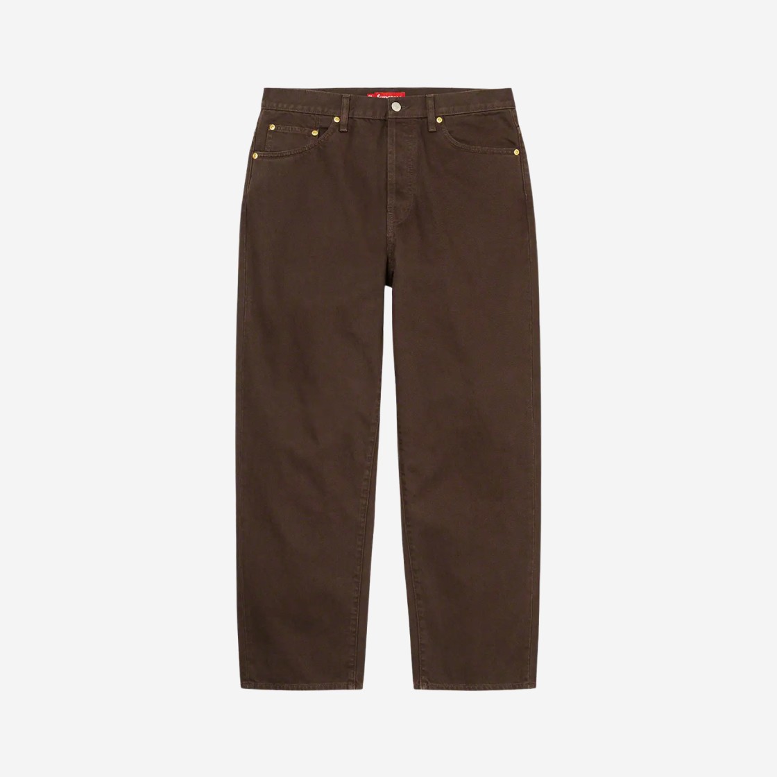 Supreme Baggy Jean Brown - 22FW 상세 이미지 1