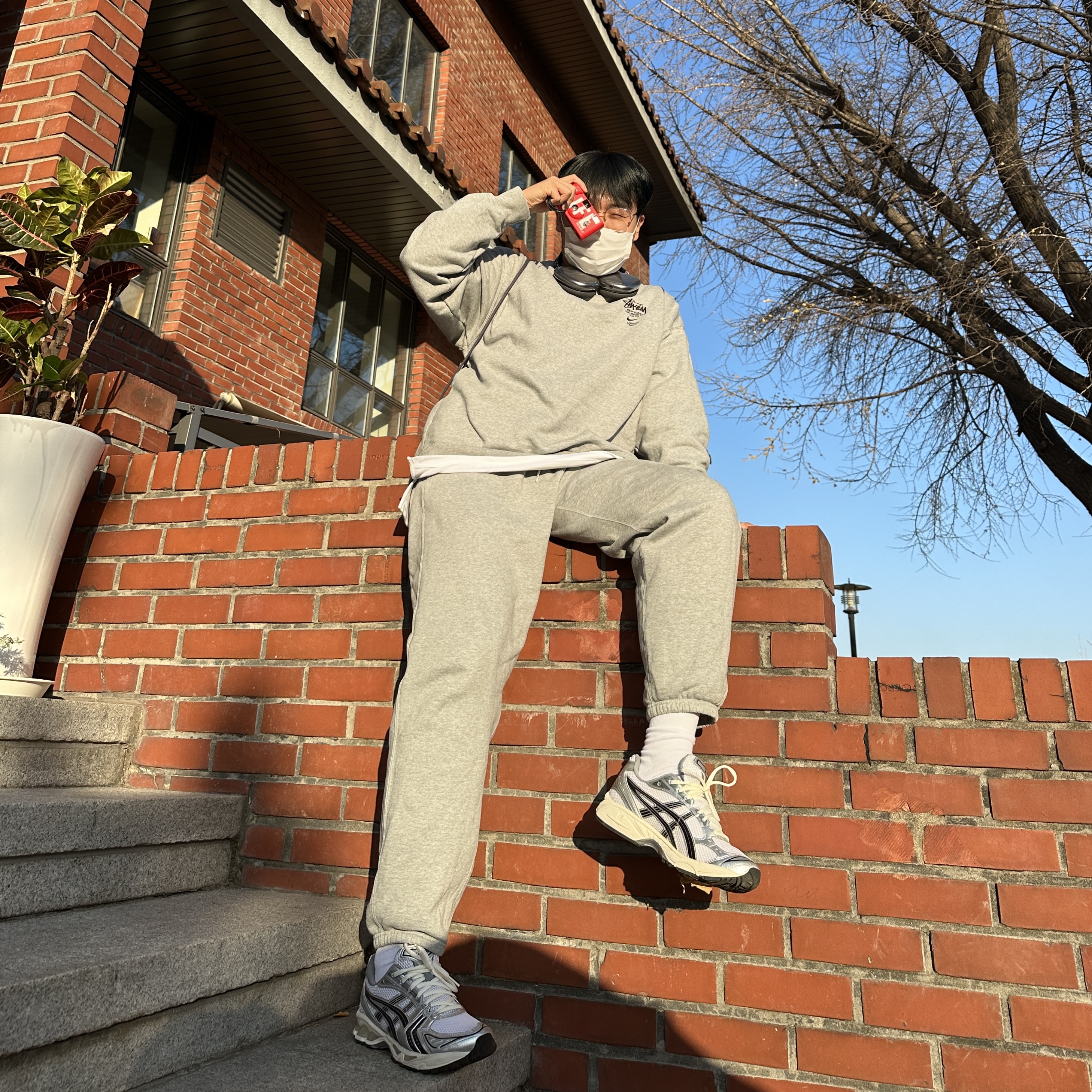 Asics x JJJJound Gel-Kayano 14 Silver Black, Apple AirPods Max Lightning Space Gray (Korean Ver.) 착용 스타일