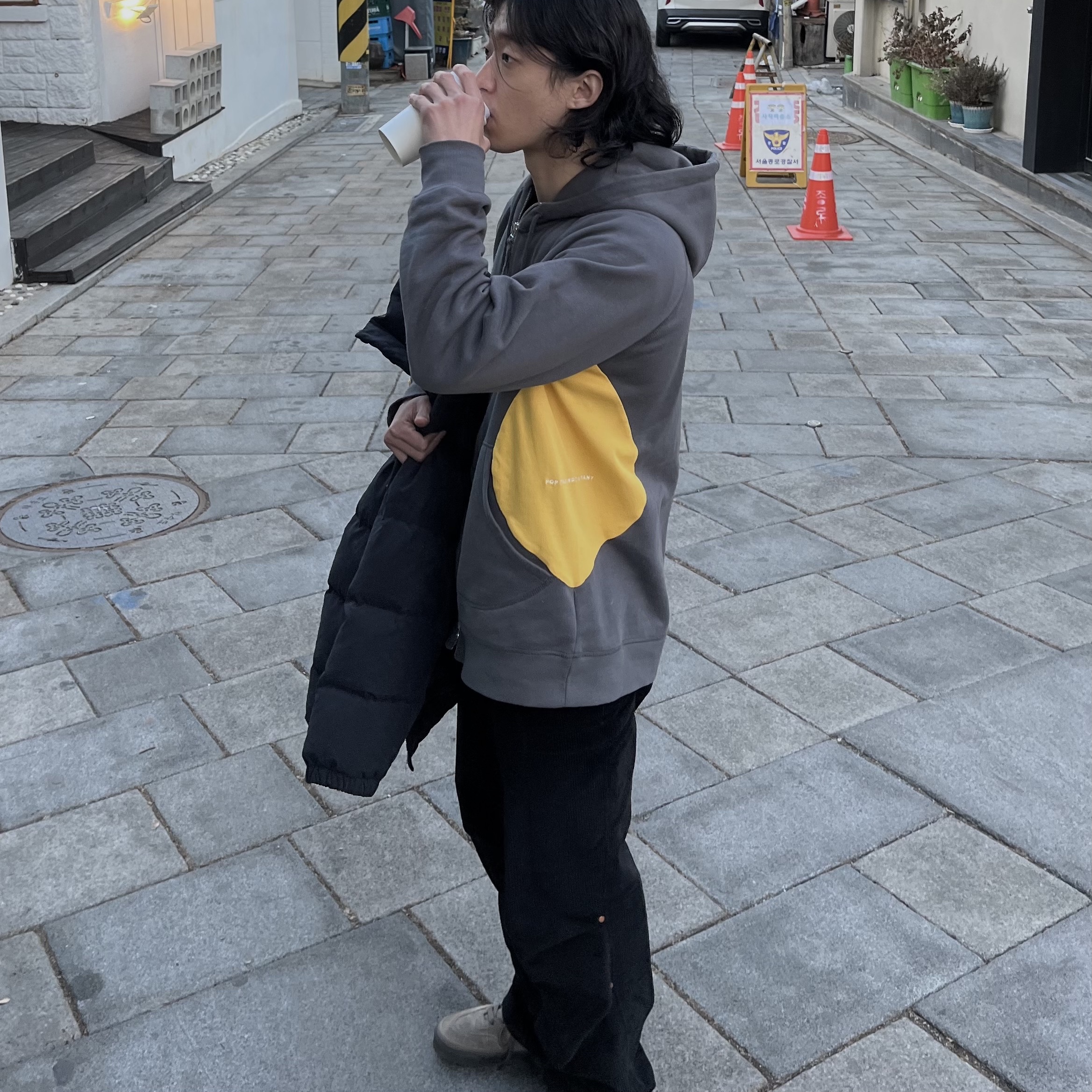 Vans Vault x WTAPS OG Half Cab LX Coyote 착용 스타일 - 1