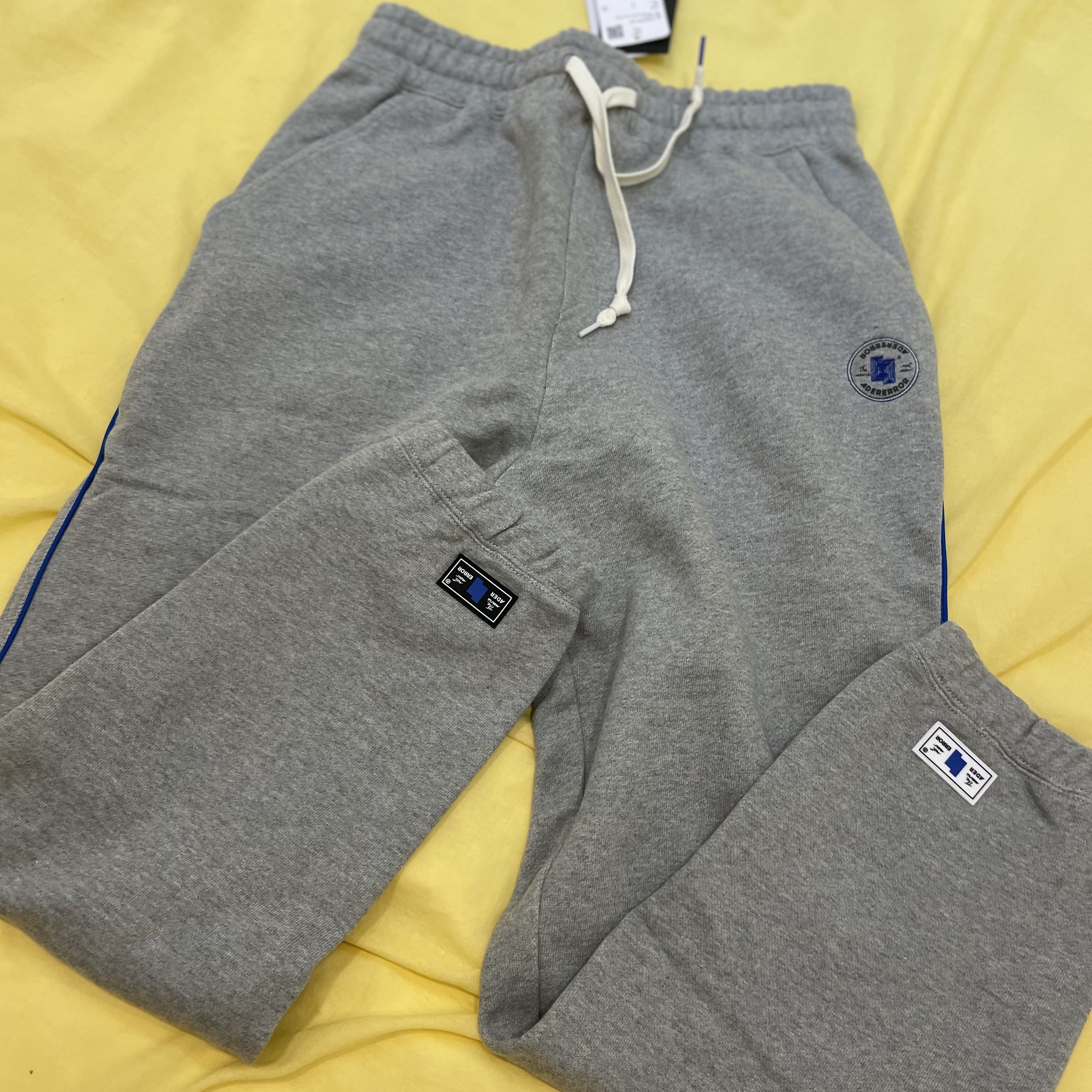 Converse x Ader Error Shapes Pants Vintage Grey Heather 착용 스타일 - 1