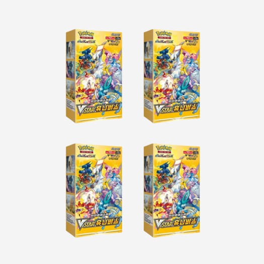 포켓몬 카드 게임 소드&실드 하이클래스팩 브이스타 유니버스 4박스 (총 40팩)