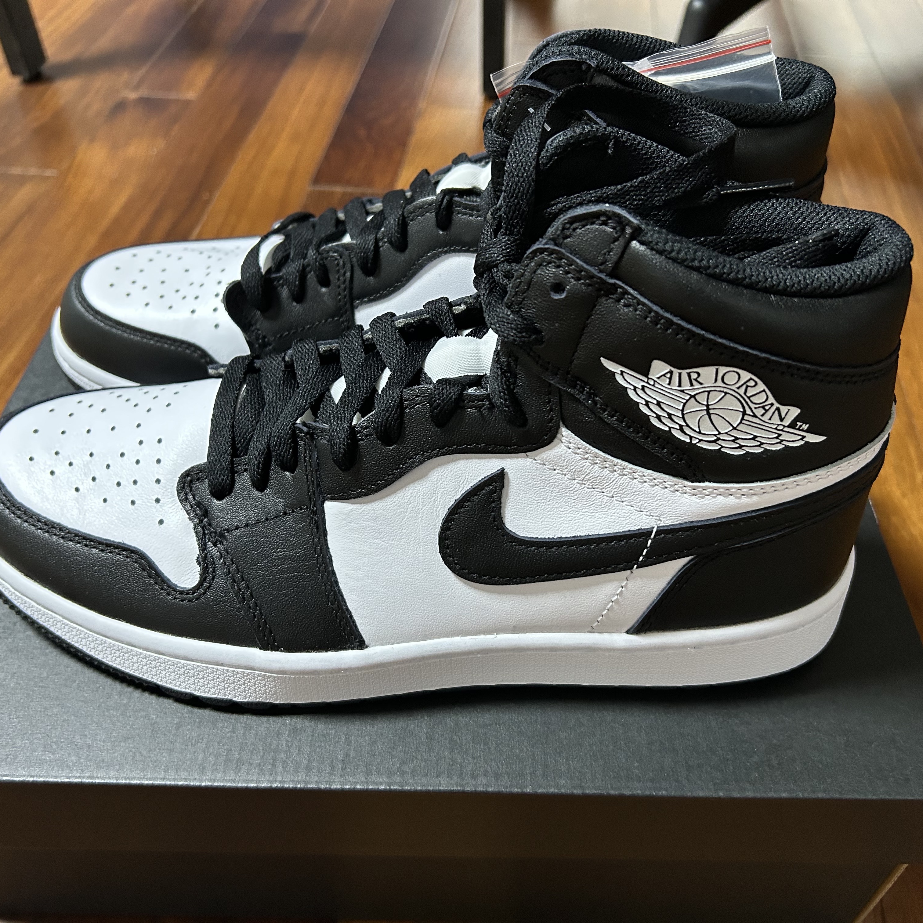 Jordan 1 High Golf White Black 착용 스타일