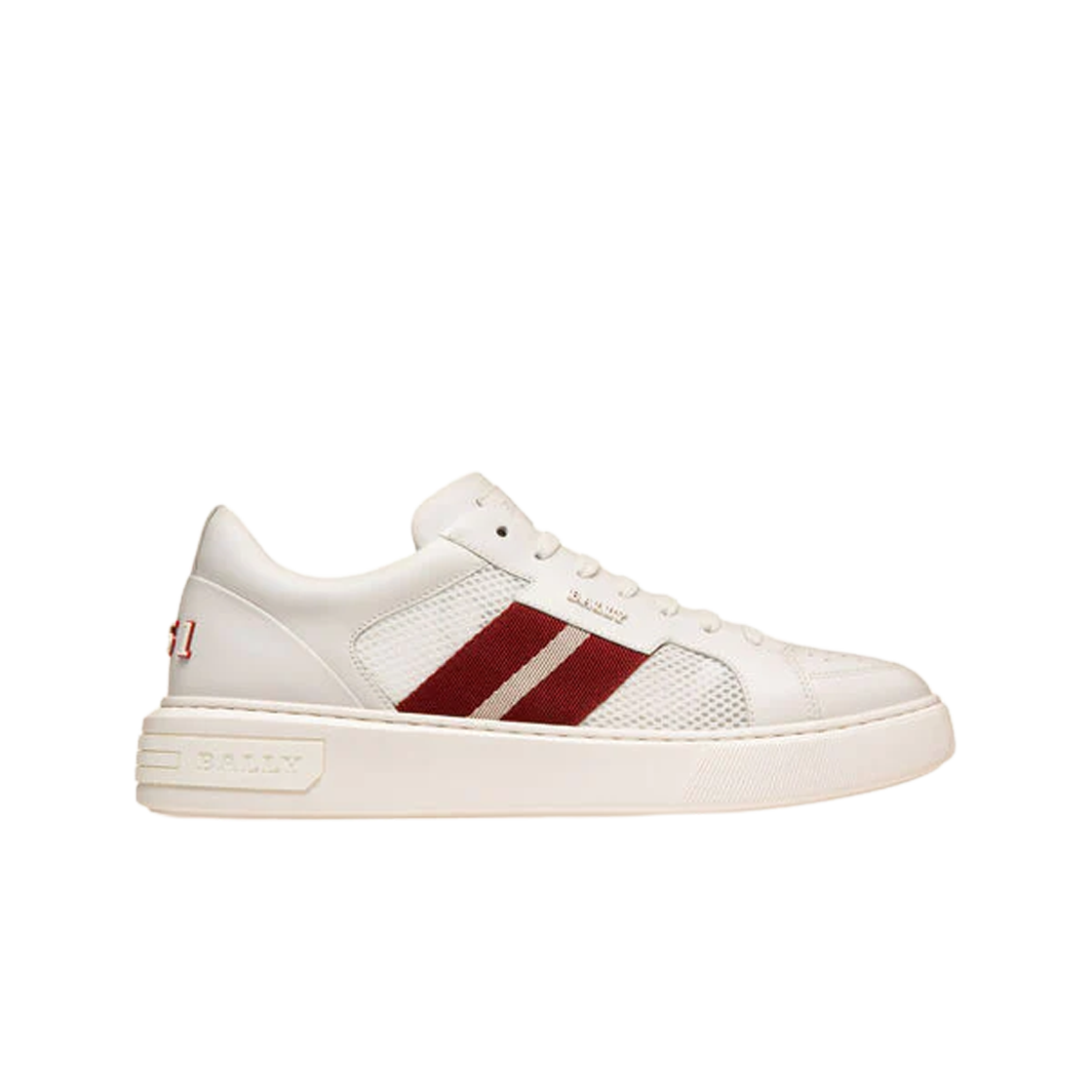 발리 메리스 레더 스니커즈 화이트(Bally Melys Leather Sneakers White) - 1