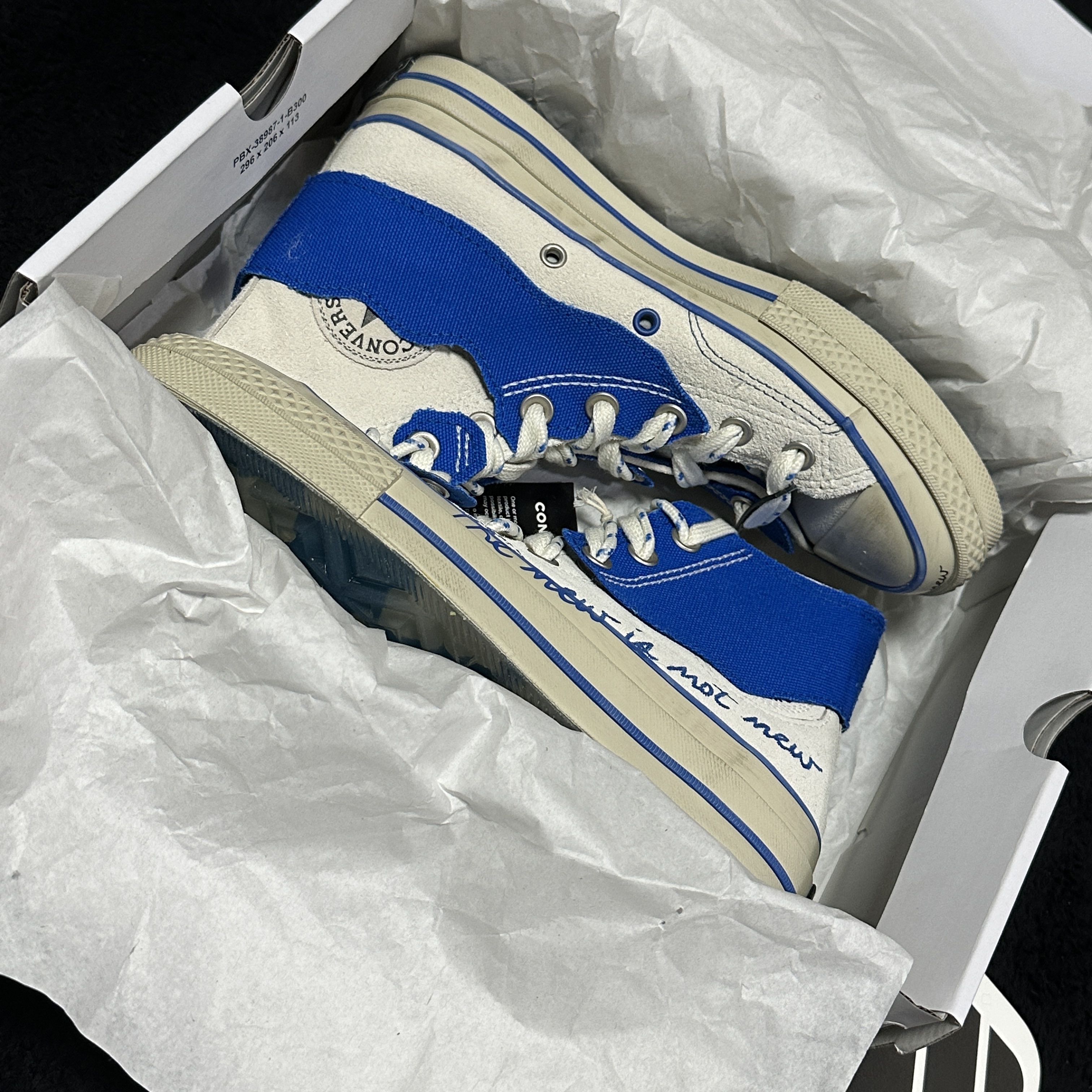Converse x Ader Error Chuck 70 High White 착용 스타일 - 2