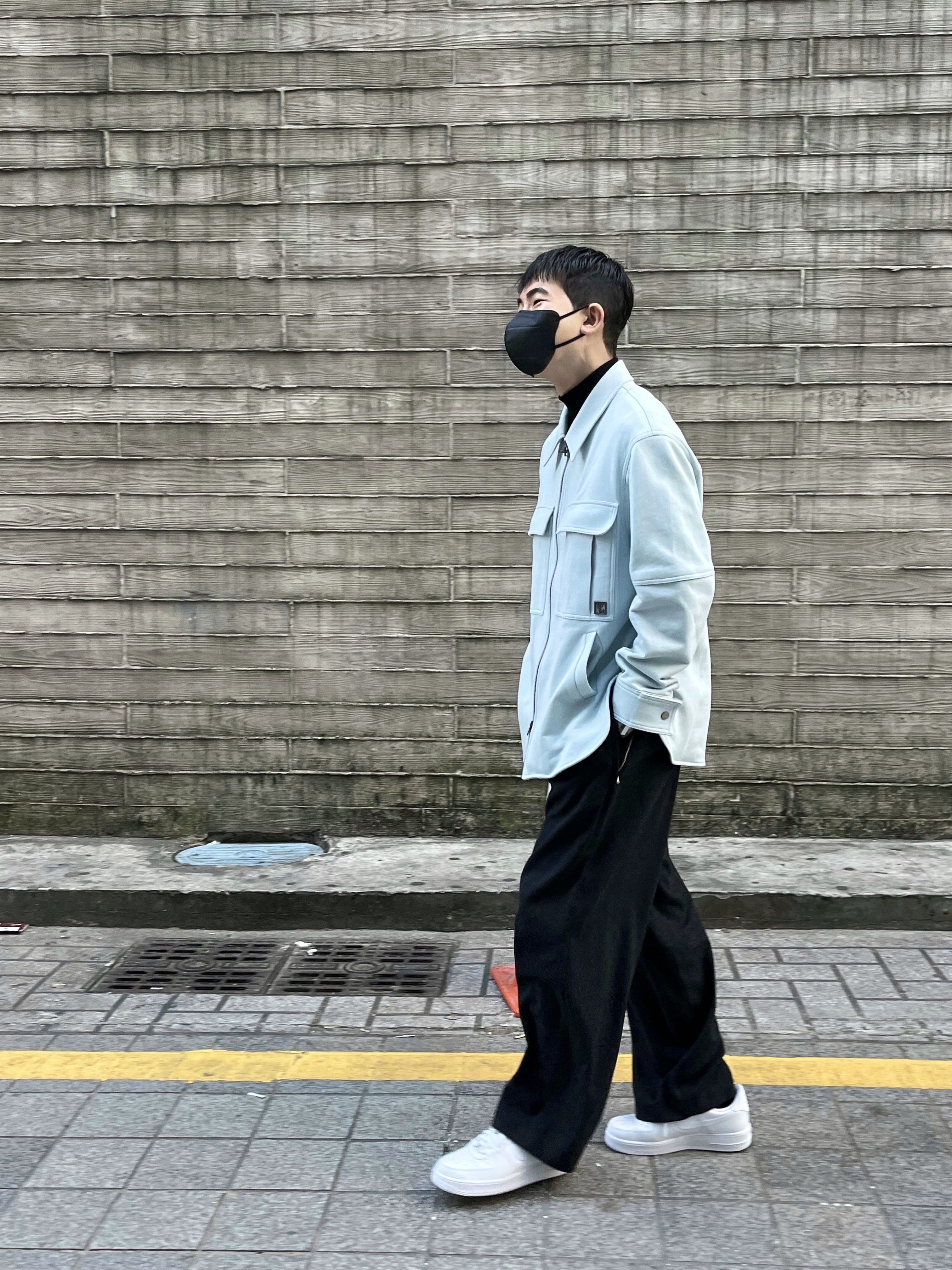 Nike Air Force 1 '07 Low White 착용 스타일 - 1