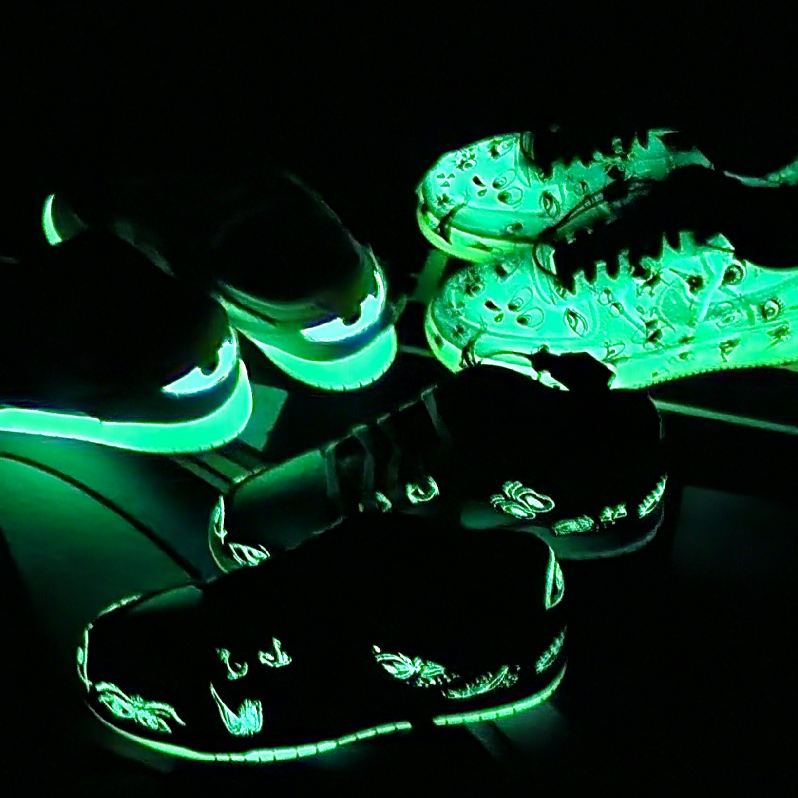 Nike SB Dunk Low Pro Premium Mummy, Nike Dunk Low Retro PRM Halloween 착용 스타일 - 3