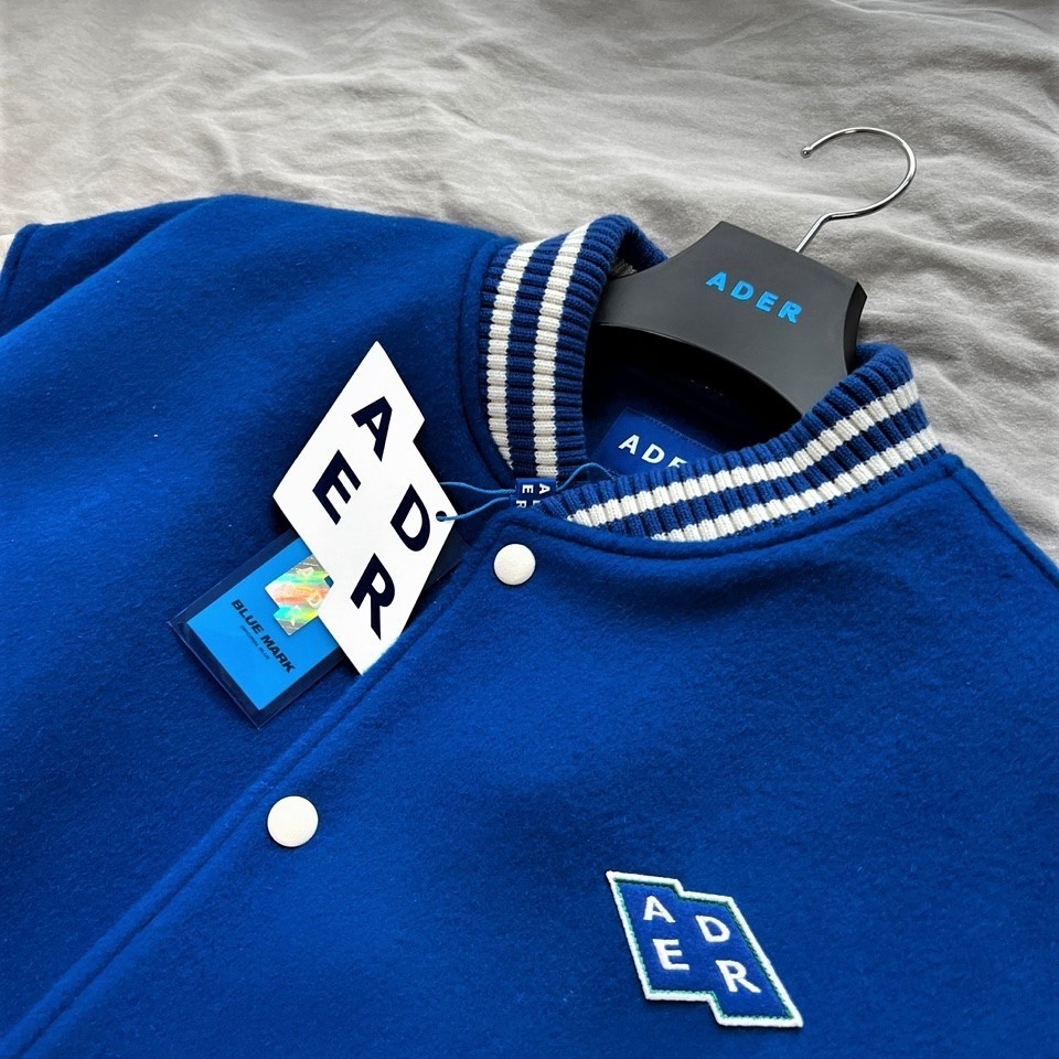 Ader Error Og; 7th @9211 Jacket Blue 착용 스타일