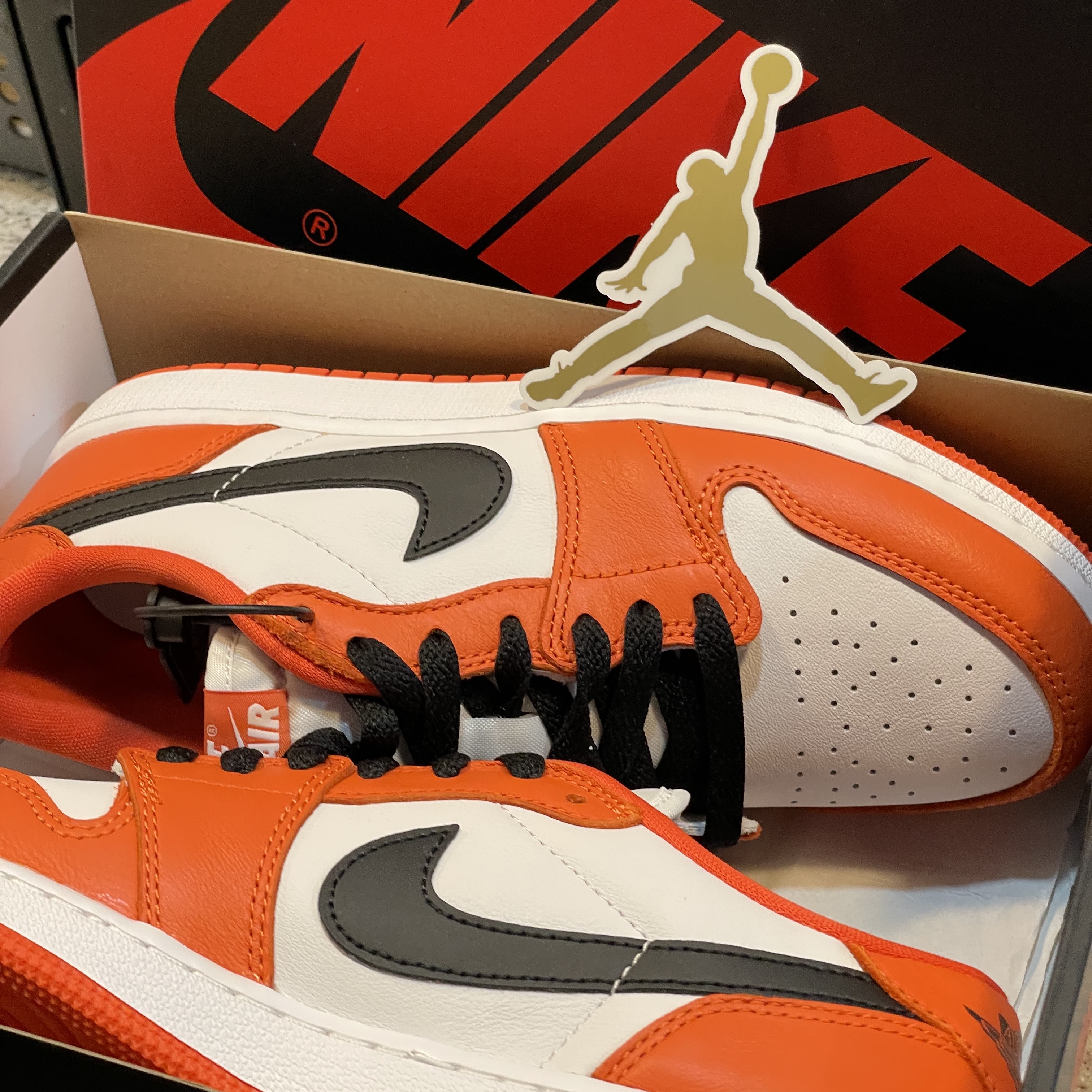(GS) Jordan 1 Low OG Starfish 착용 스타일