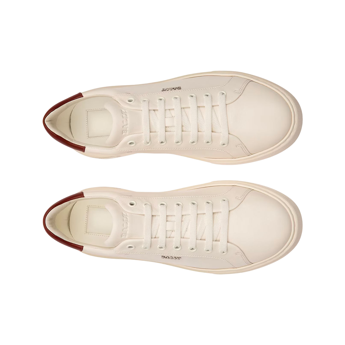 발리 마이키 레더 스니커즈 화이트(Bally Miky Leather Sneakers White) - 2
