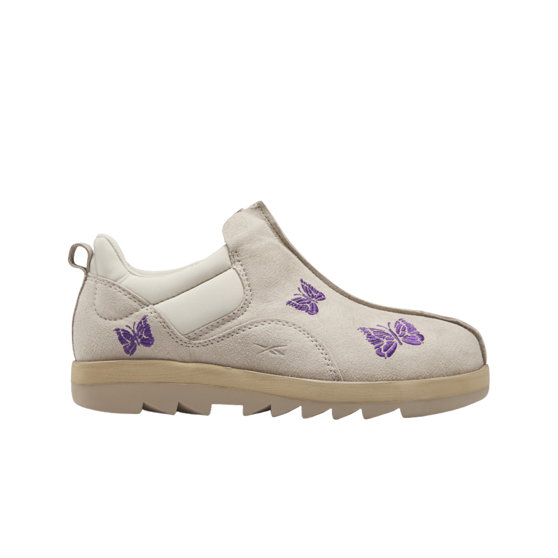 리복 x 니들스 비트닉 목 모던 베이지 익스트림 퍼플(Reebok x Needles Beatnik Moc Modern Beige Extreme Purple)
