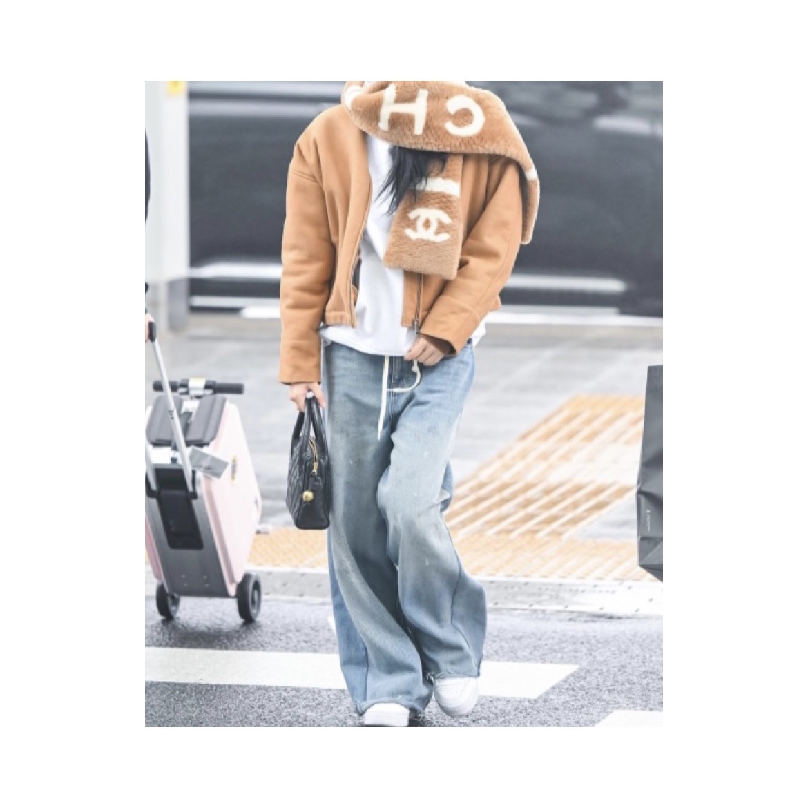 (W) Adidas Forum Bold Cloud White 착용 스타일 - 5
