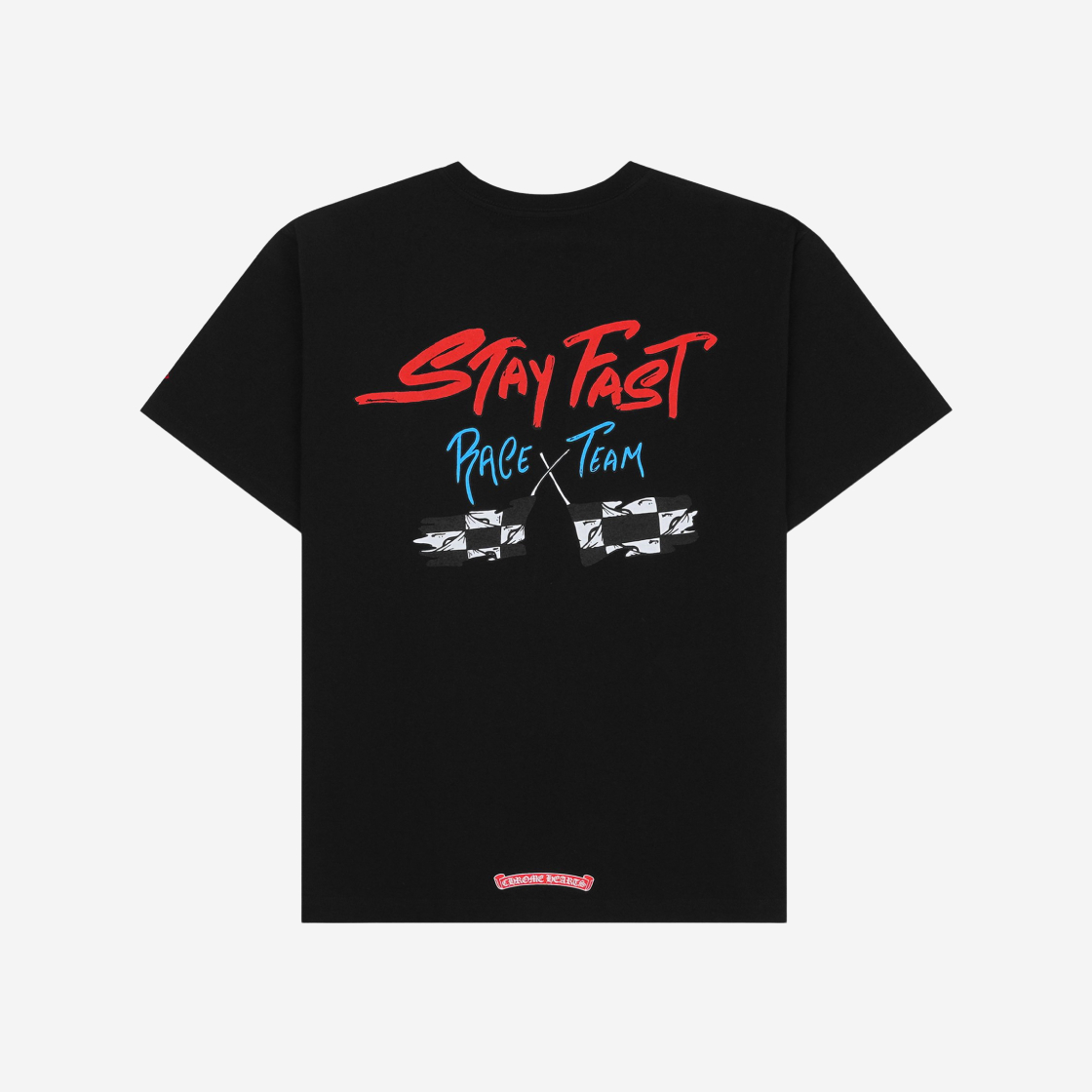 크롬하츠 매티 보이 스테이 패스트 티셔츠 블랙 | Chrome Hearts | KREAM Chrome Hearts Matty Boy Stay Fast T-Shirt Black