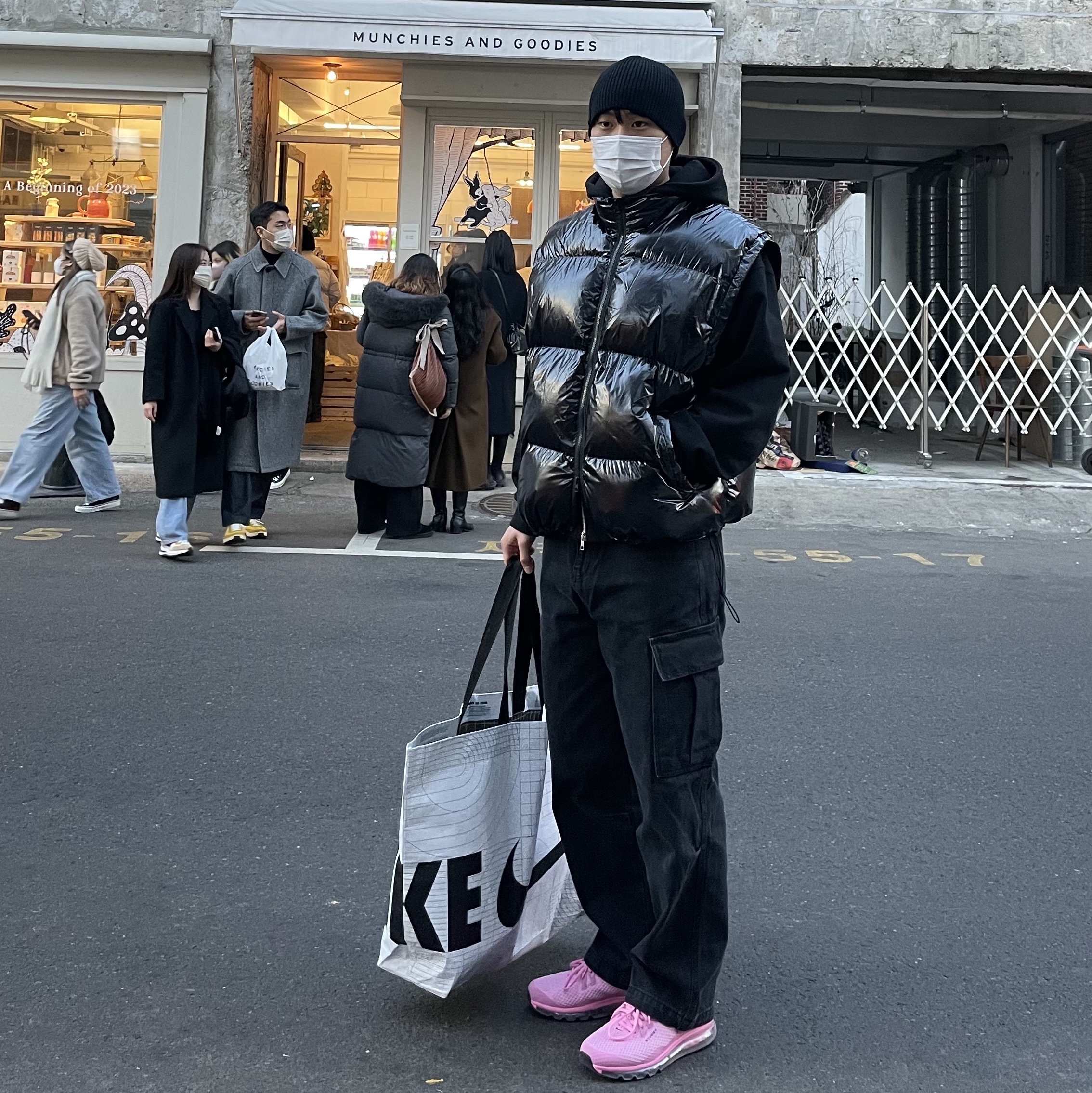 Nike x Stussy Air Max 2013 Psychic Pink 착용 스타일