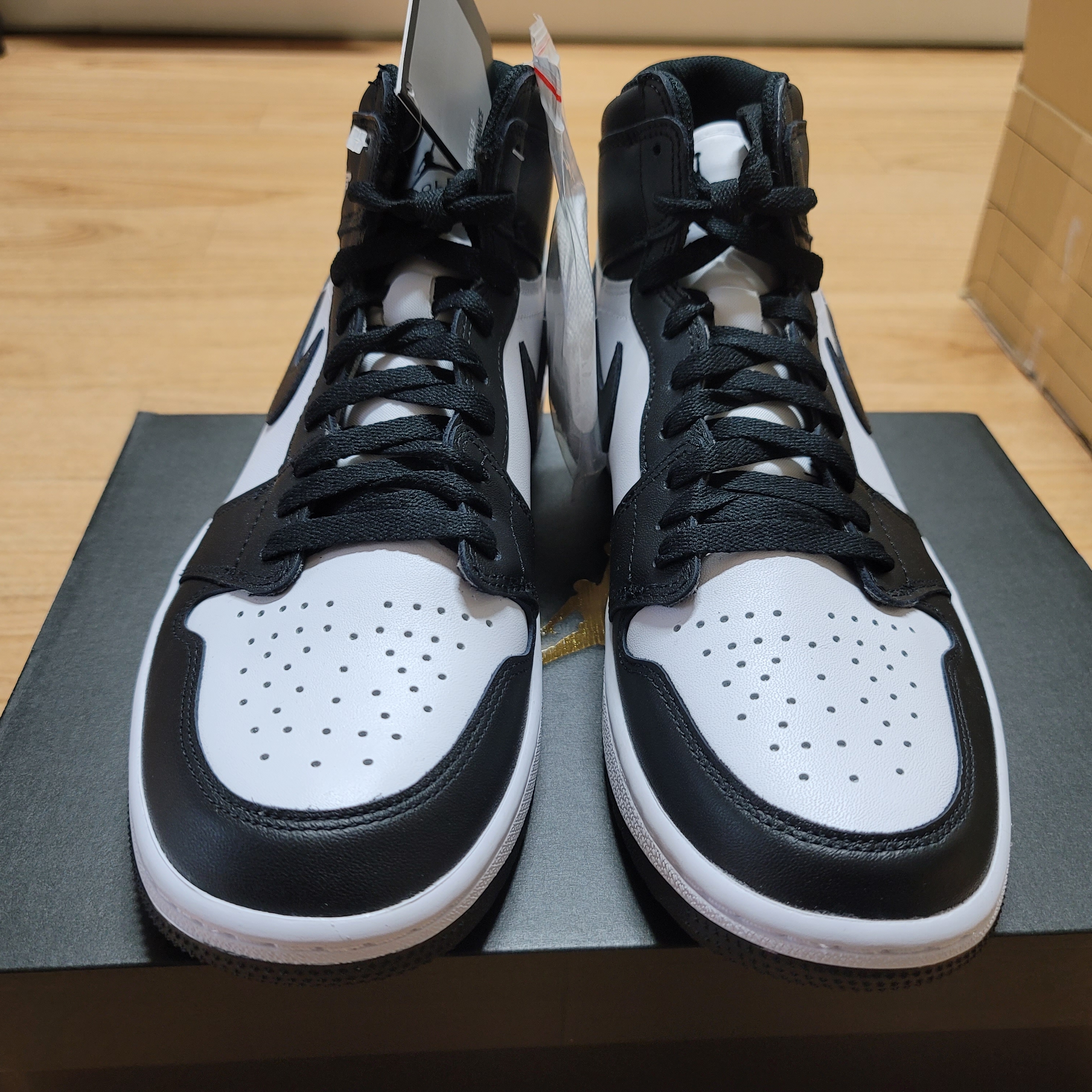 Jordan 1 High Golf White Black 착용 스타일