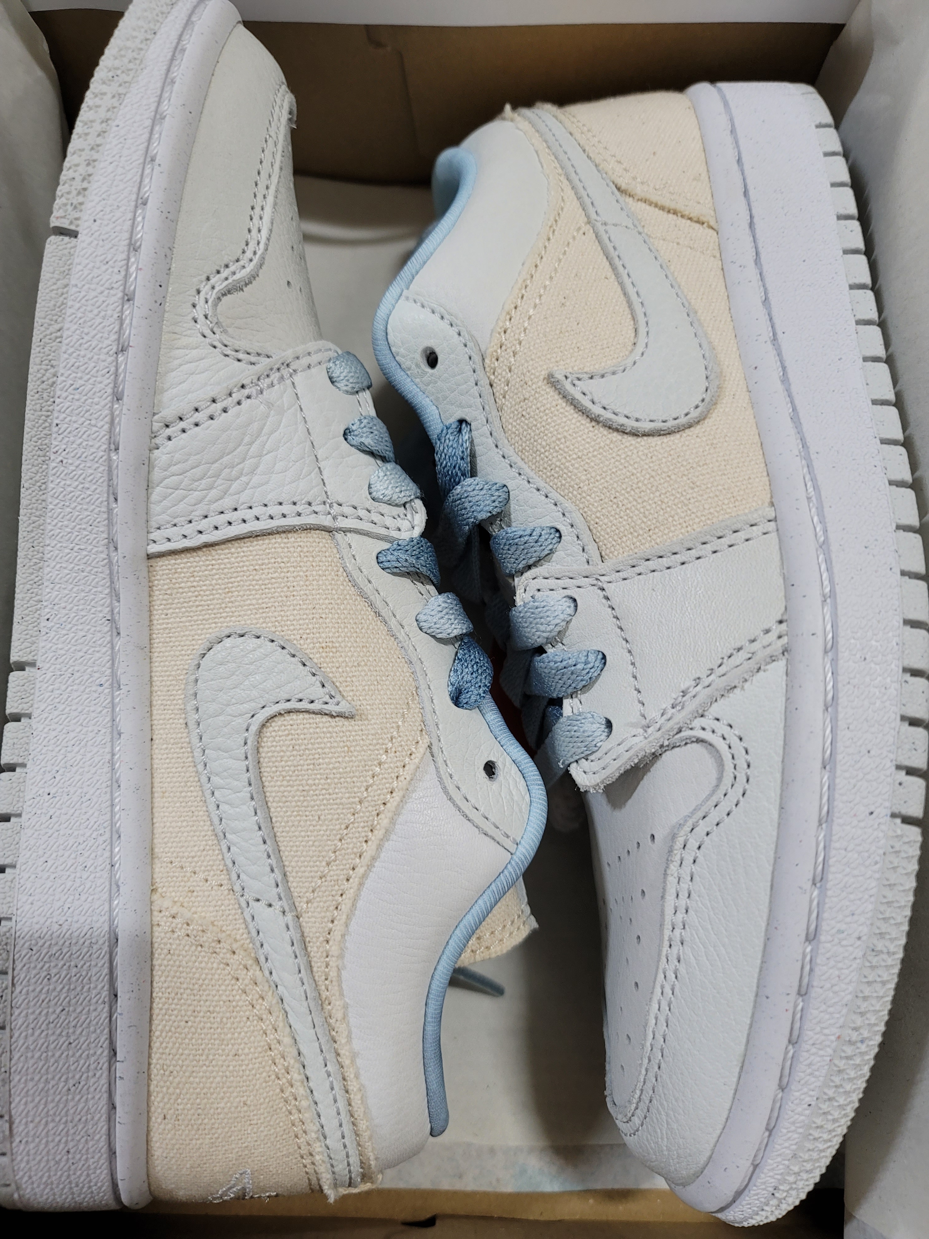 (W) Jordan 1 Low Canvas 착용 스타일
