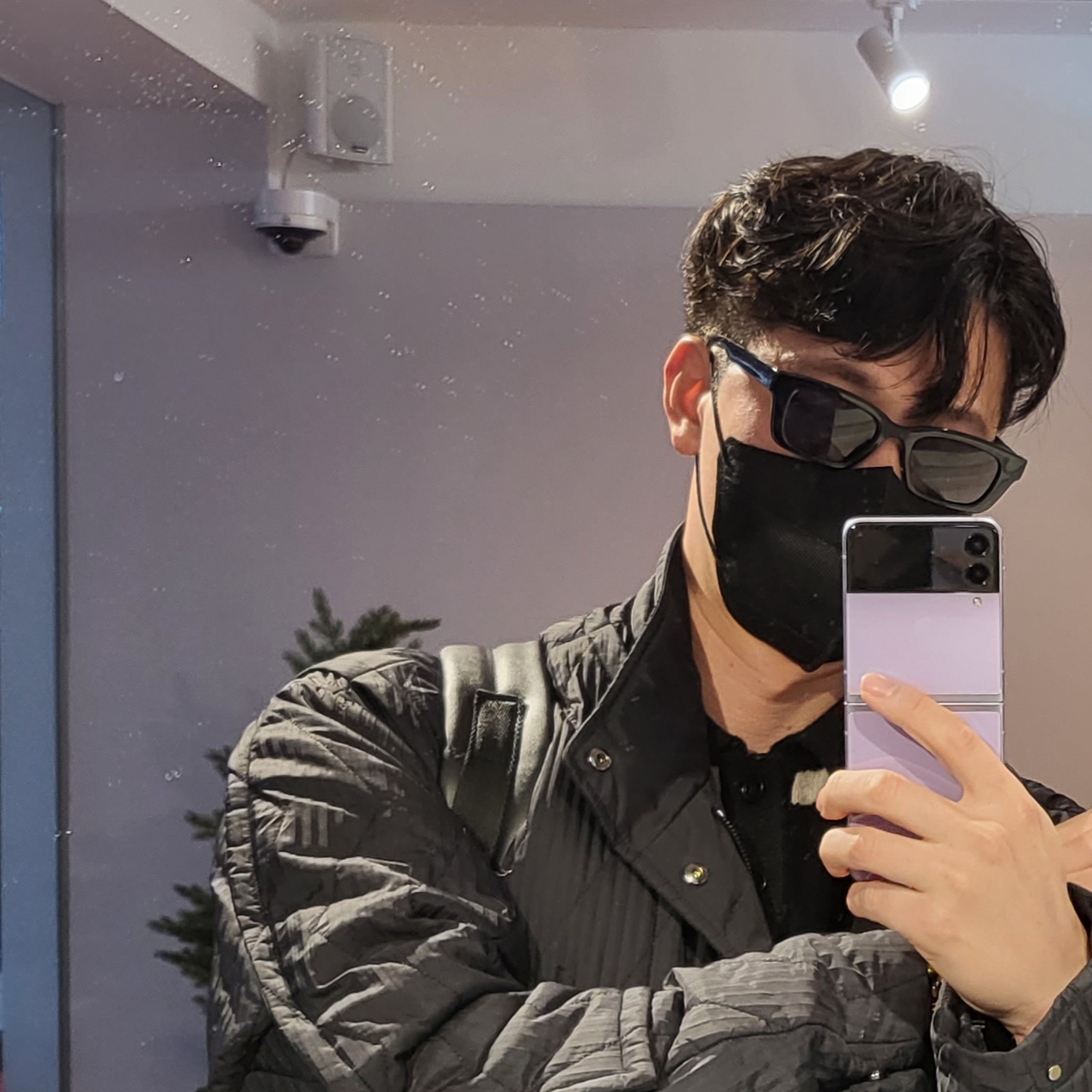 Supreme Downtown Sunglasses Black - 21SS 착용 스타일