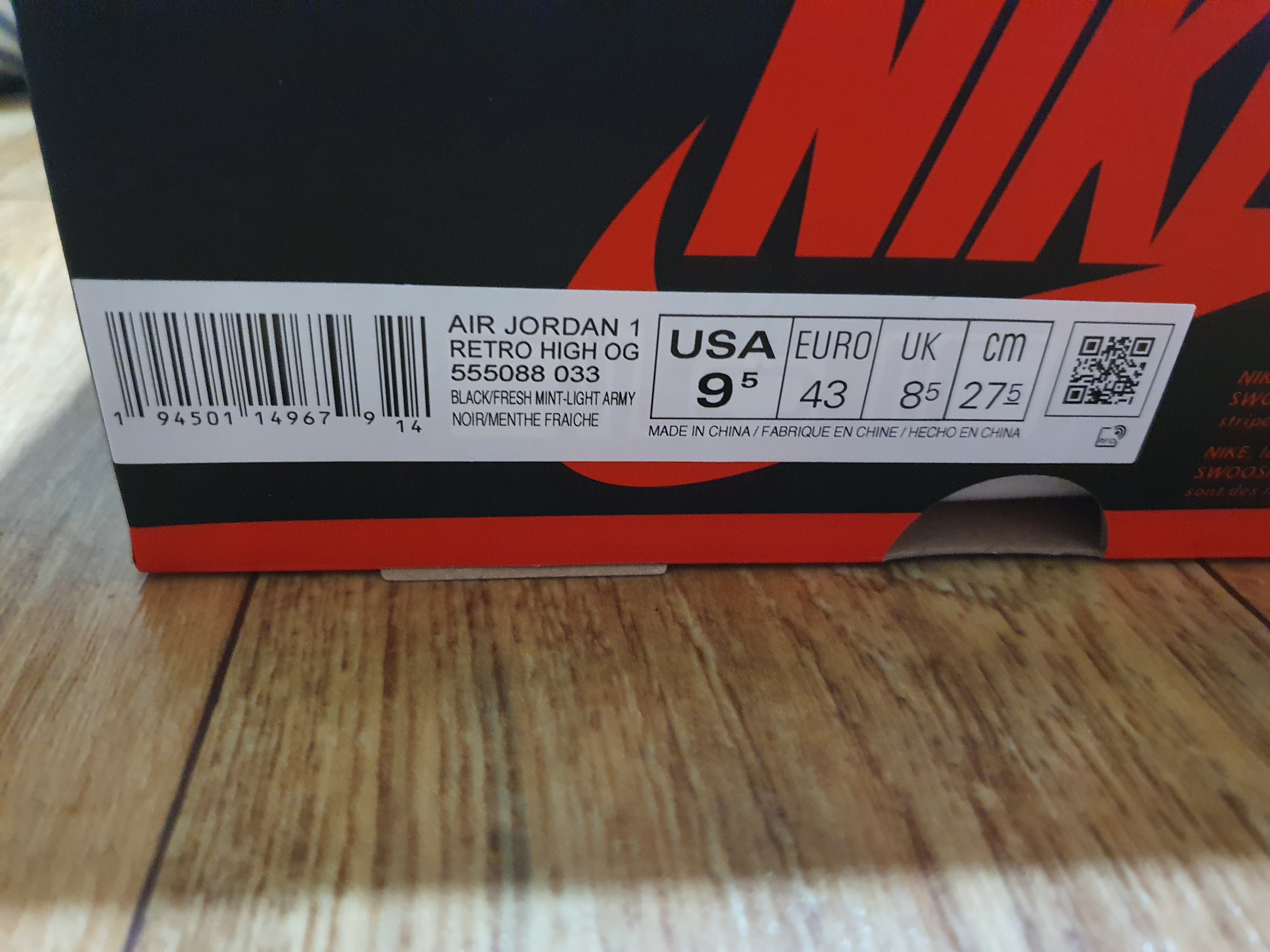 Jordan 1 Low Crimson Tint 착용 스타일 - 1