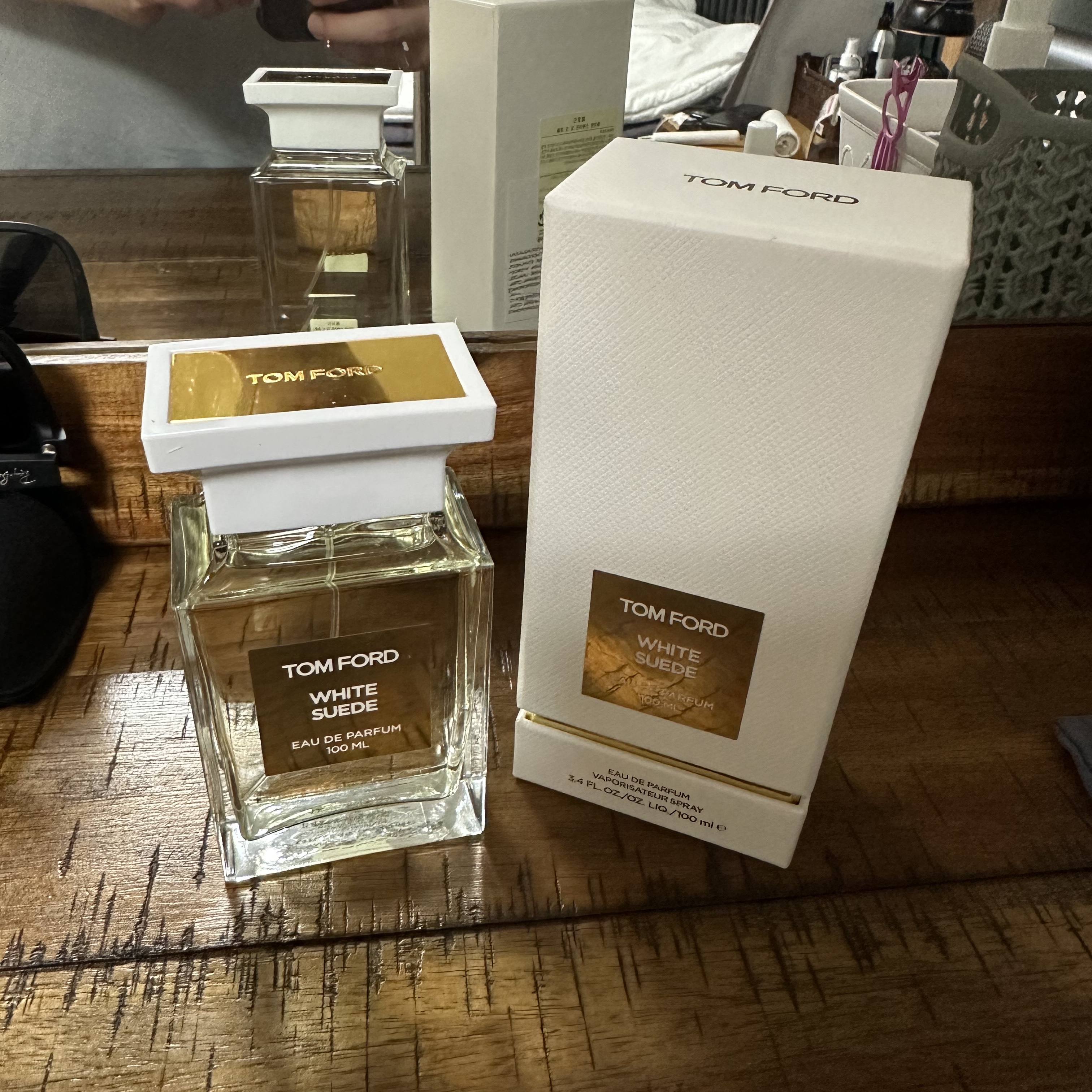 Tom Ford White Suede Eau De Parfum 100ml 착용 스타일