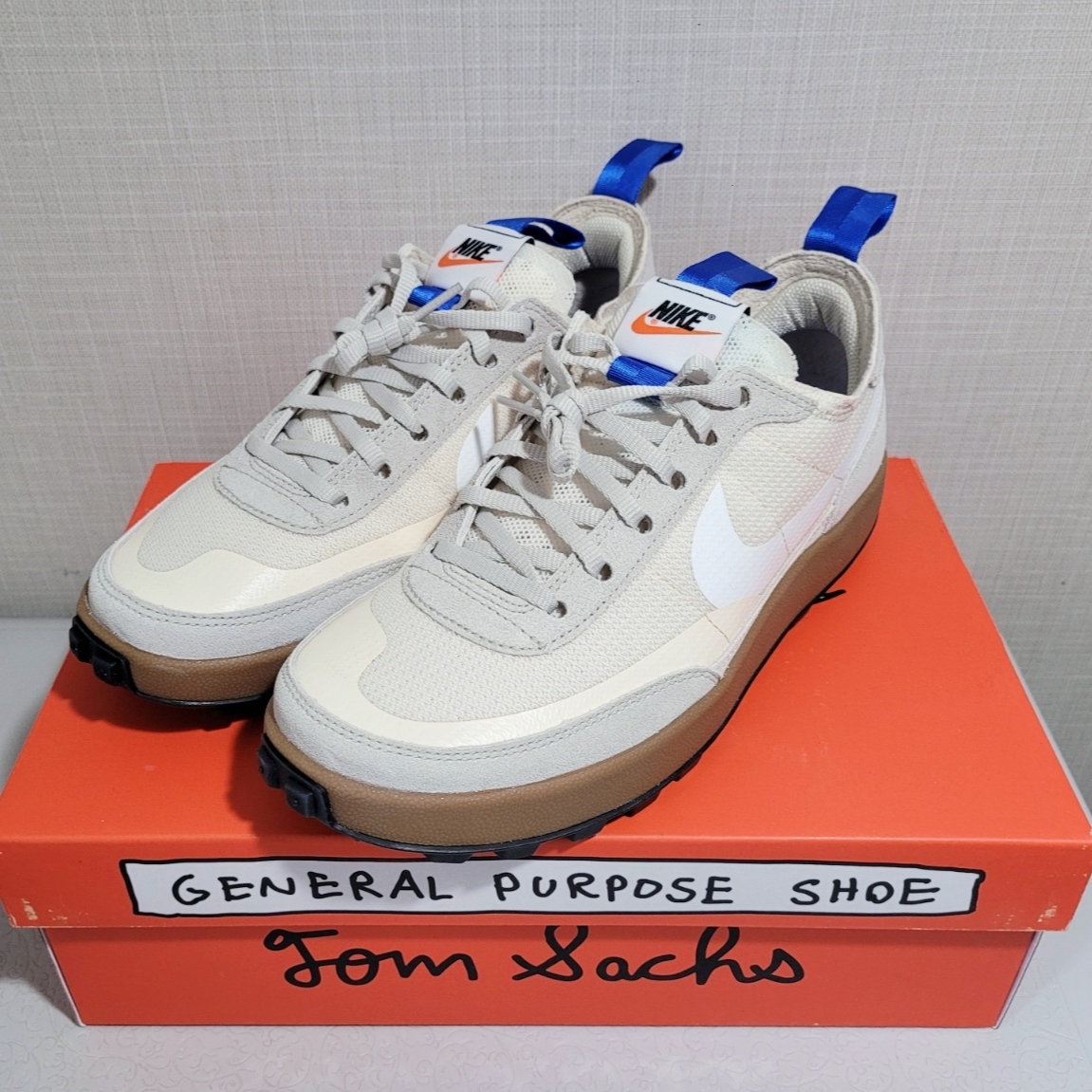 Nike x Tom Sachs General Purpose Shoe Light Cream 착용 스타일 - 3
