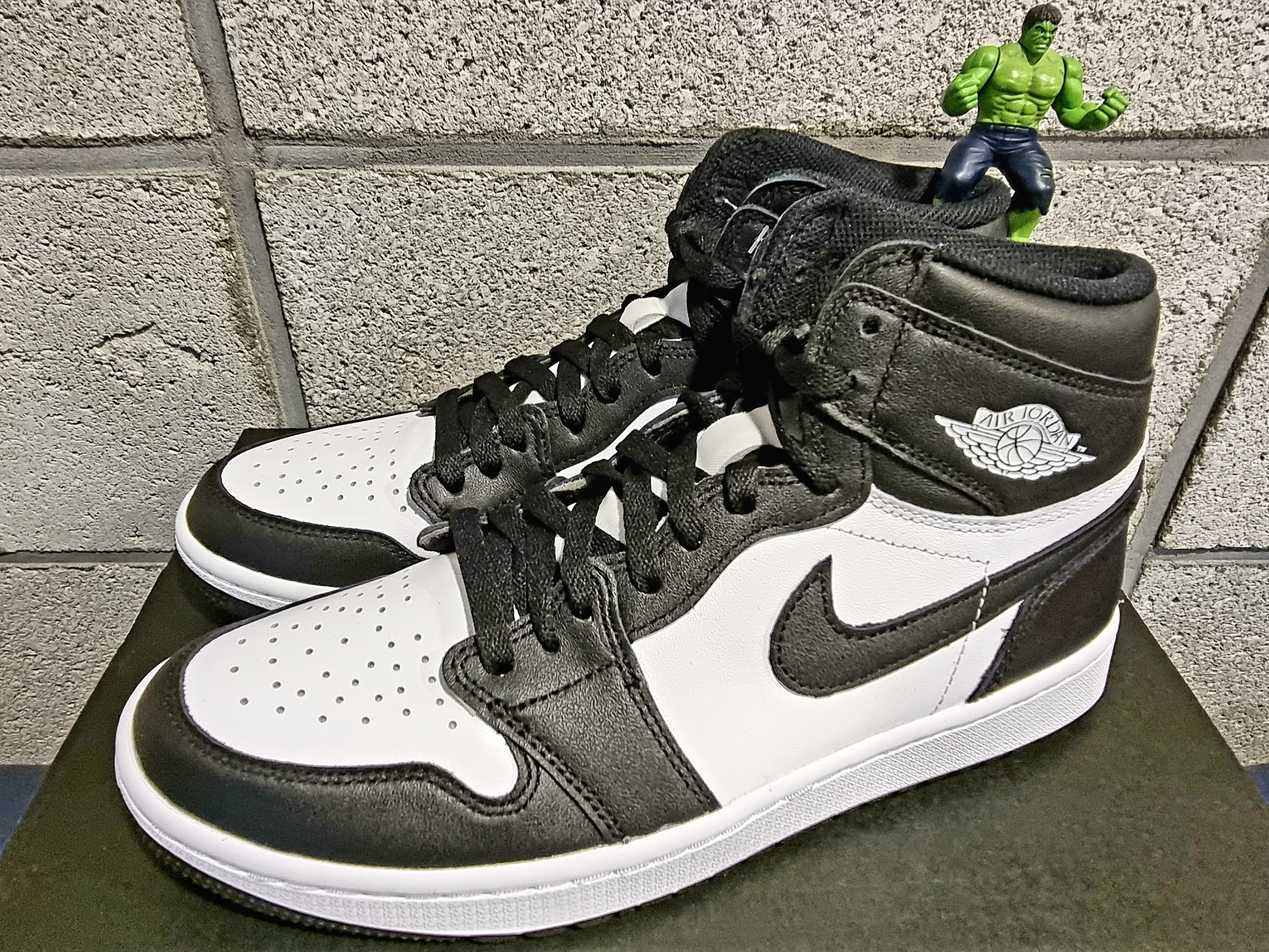 Jordan 1 High Golf White Black 착용 스타일 - 1