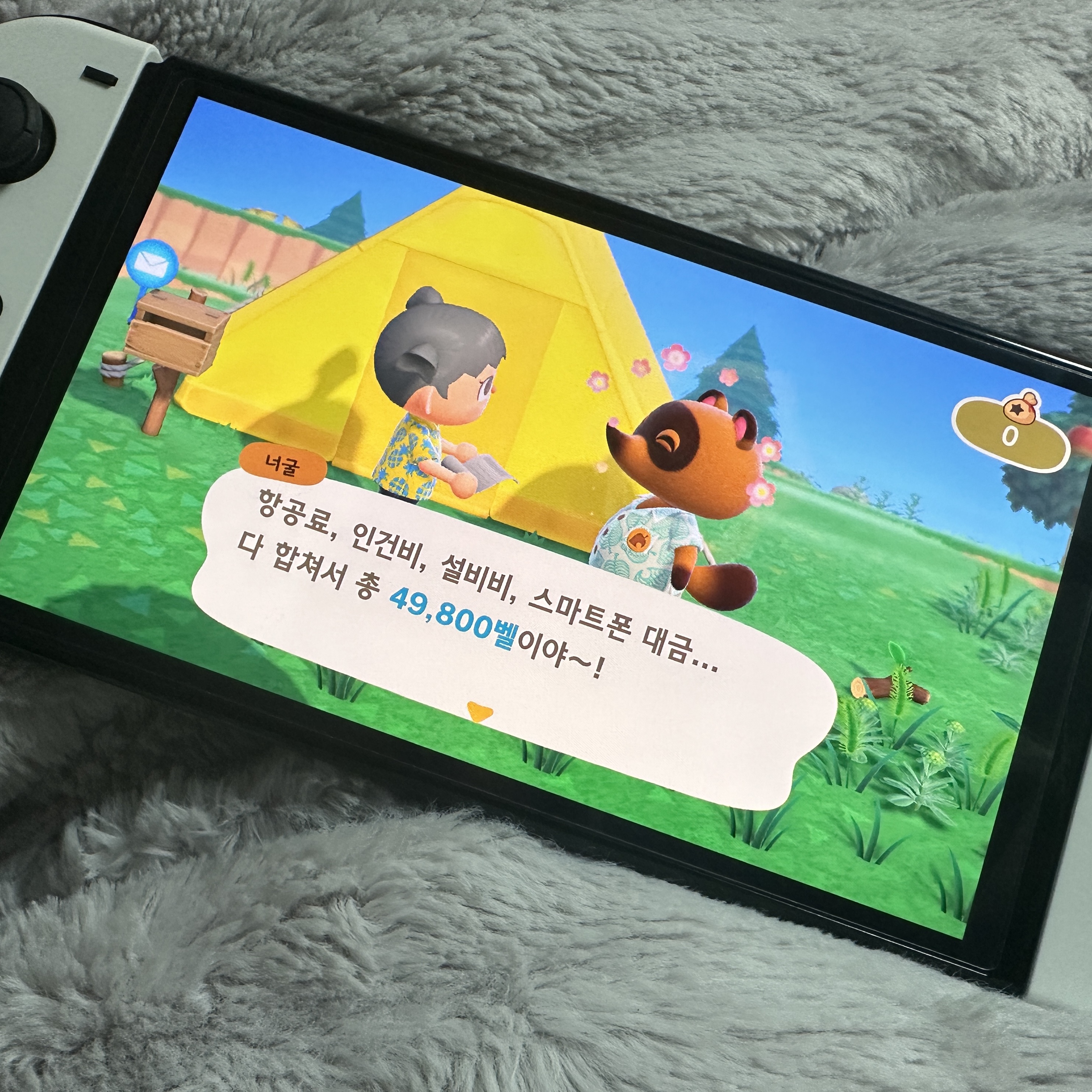 Nintendo Switch OLED White (Korean Ver.), Nintendo Switch Animal Crossing: New Horizons (Korean Ver.) 착용 스타일 - 2