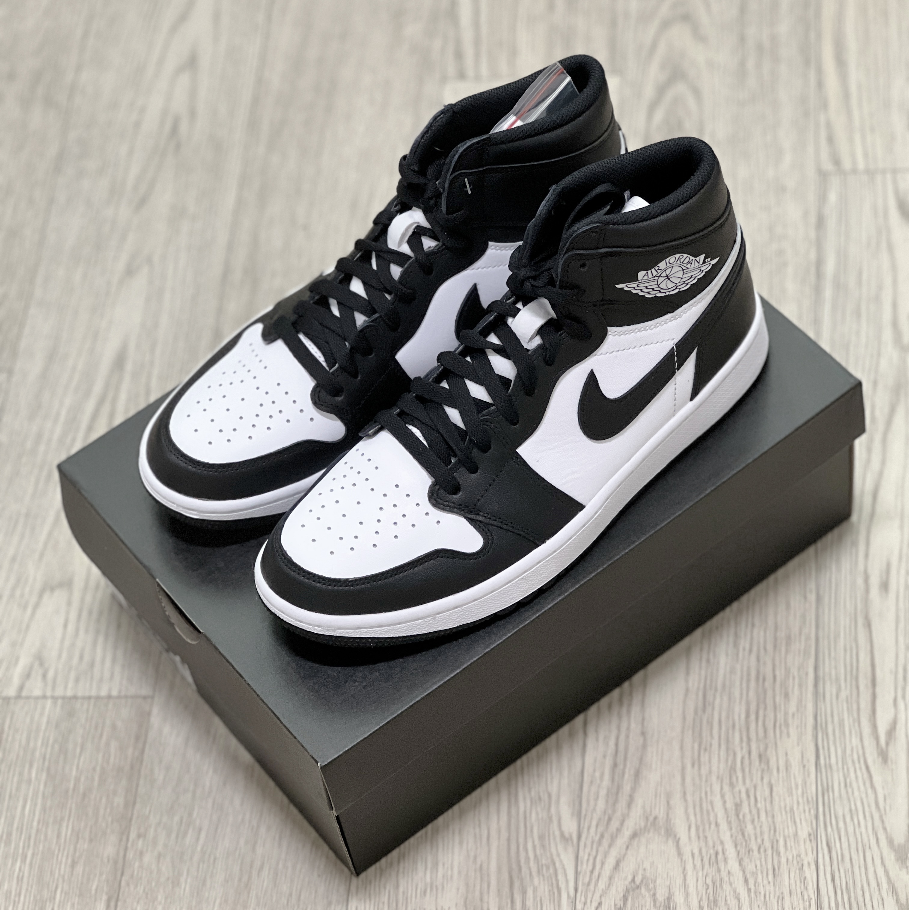 Jordan 1 High Golf White Black 착용 스타일 - 3