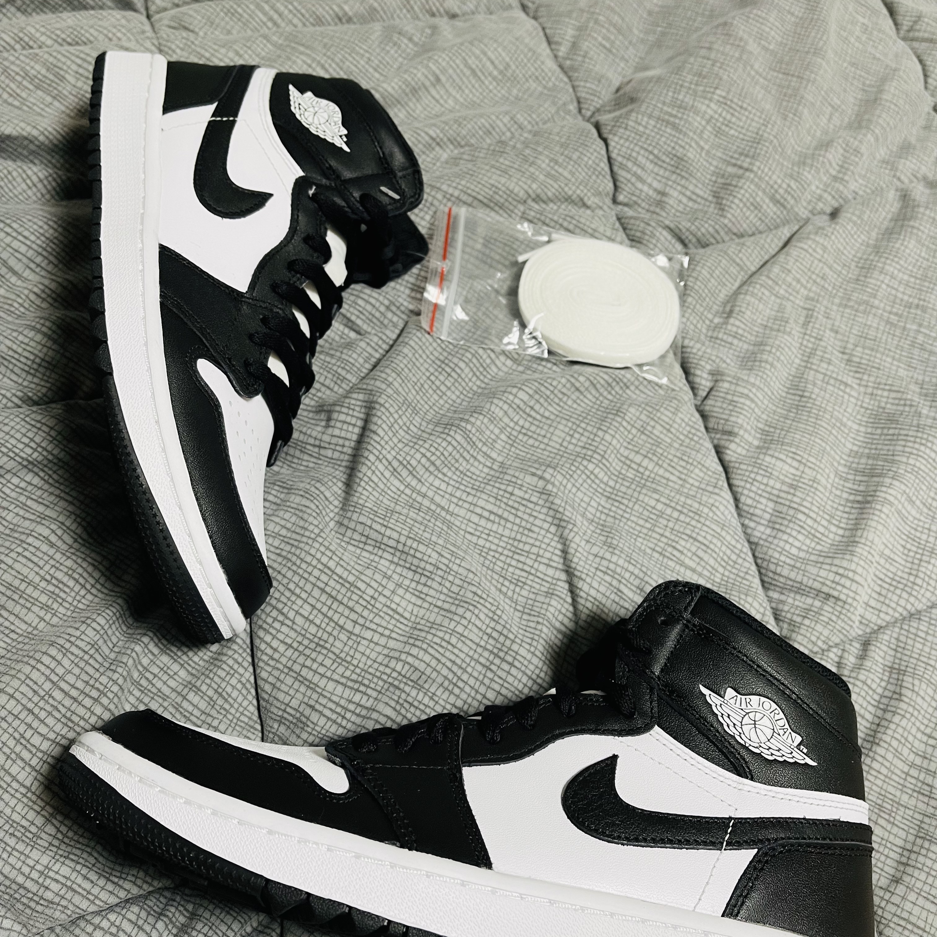 Jordan 1 High Golf White Black 착용 스타일 - 2