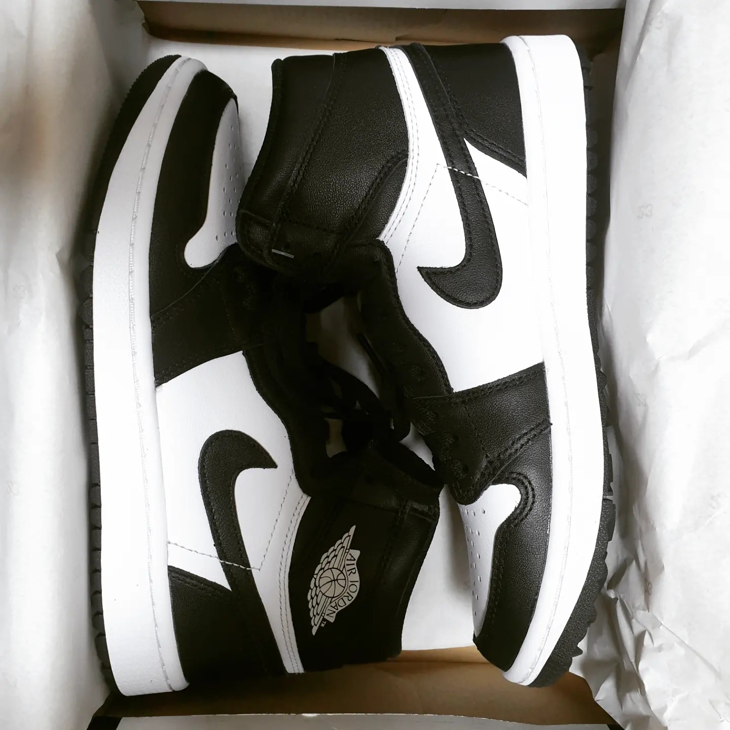 Jordan 1 High Golf White Black 착용 스타일 - 3