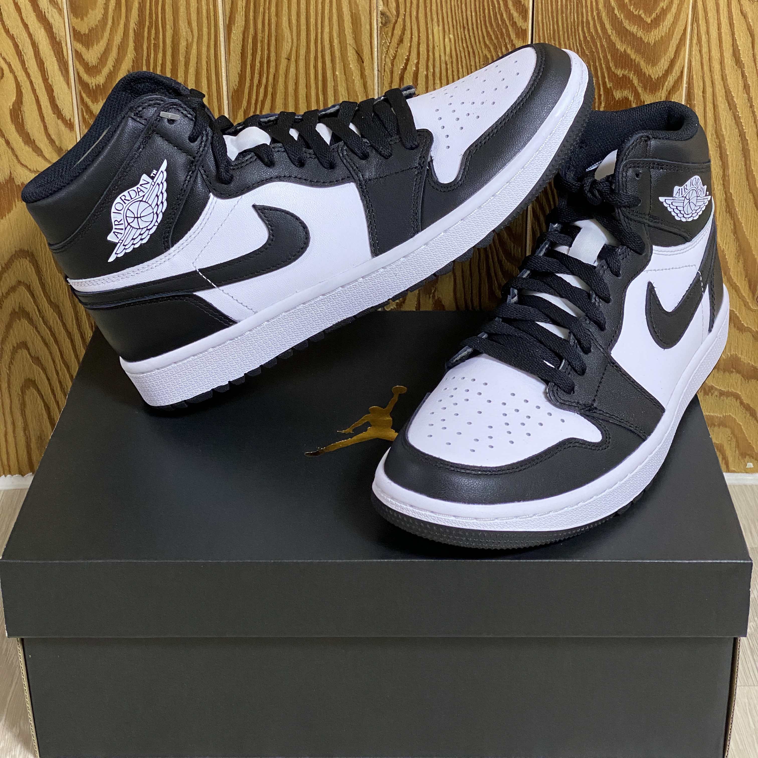 Jordan 1 High Golf White Black 착용 스타일