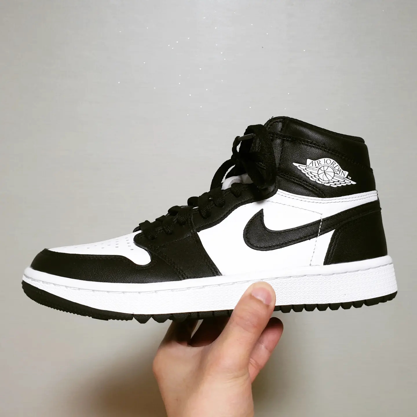 Jordan 1 High Golf White Black 착용 스타일 - 2