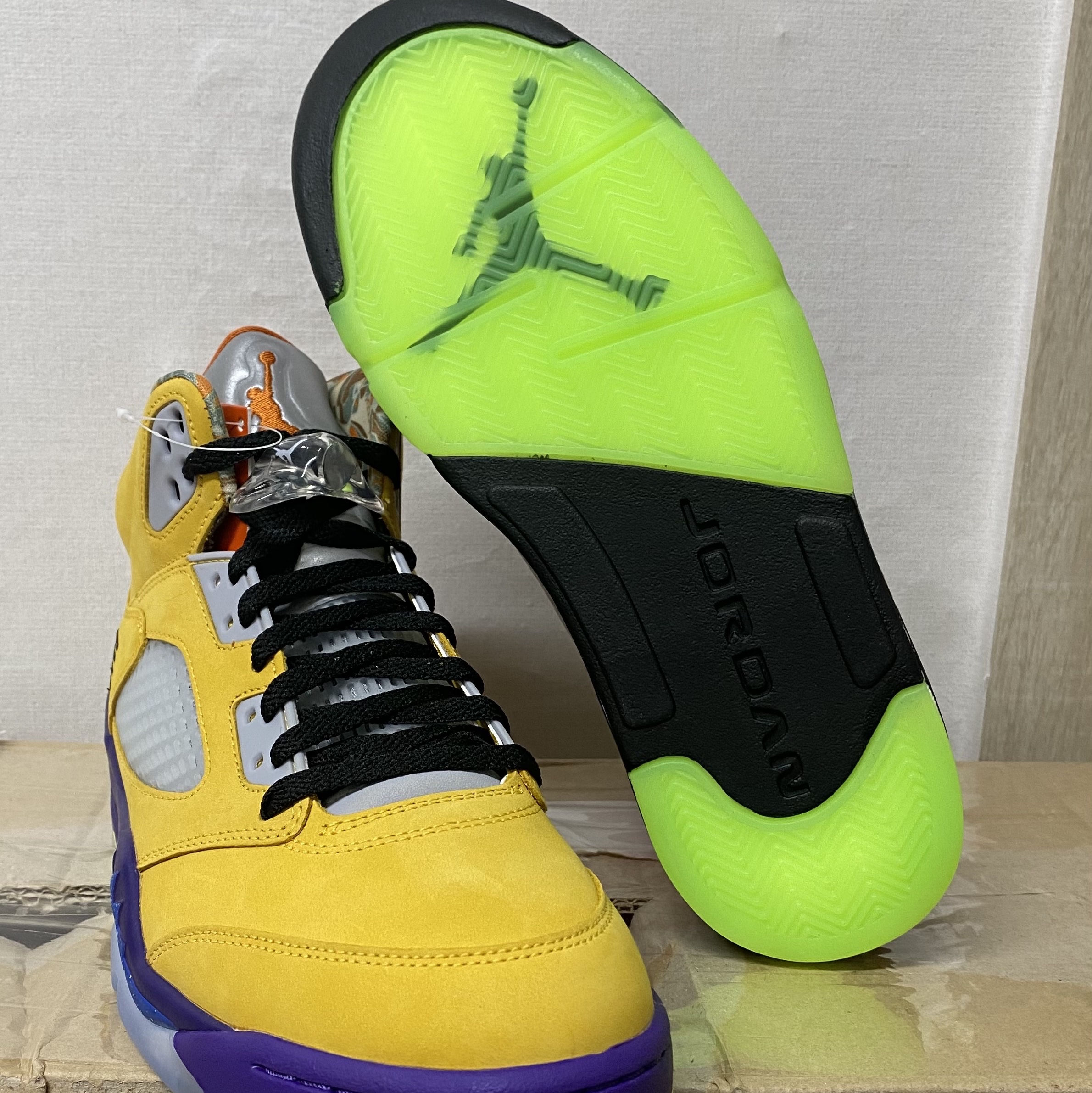 Jordan 5 Retro SE What The 착용 스타일 - 2