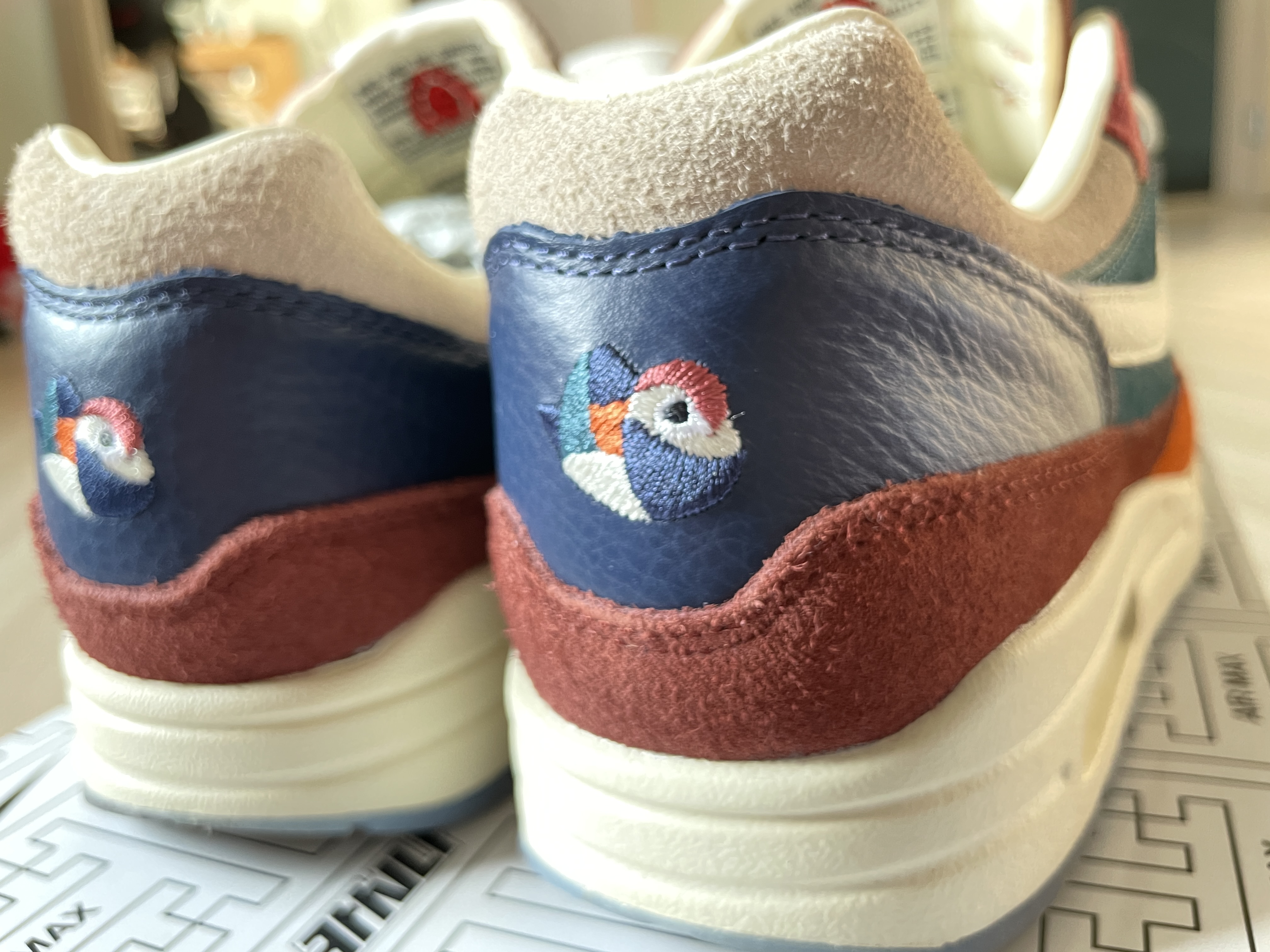 Nike x Kasina Air Max 1 SP Won-Ang Orange 착용 스타일 - 3