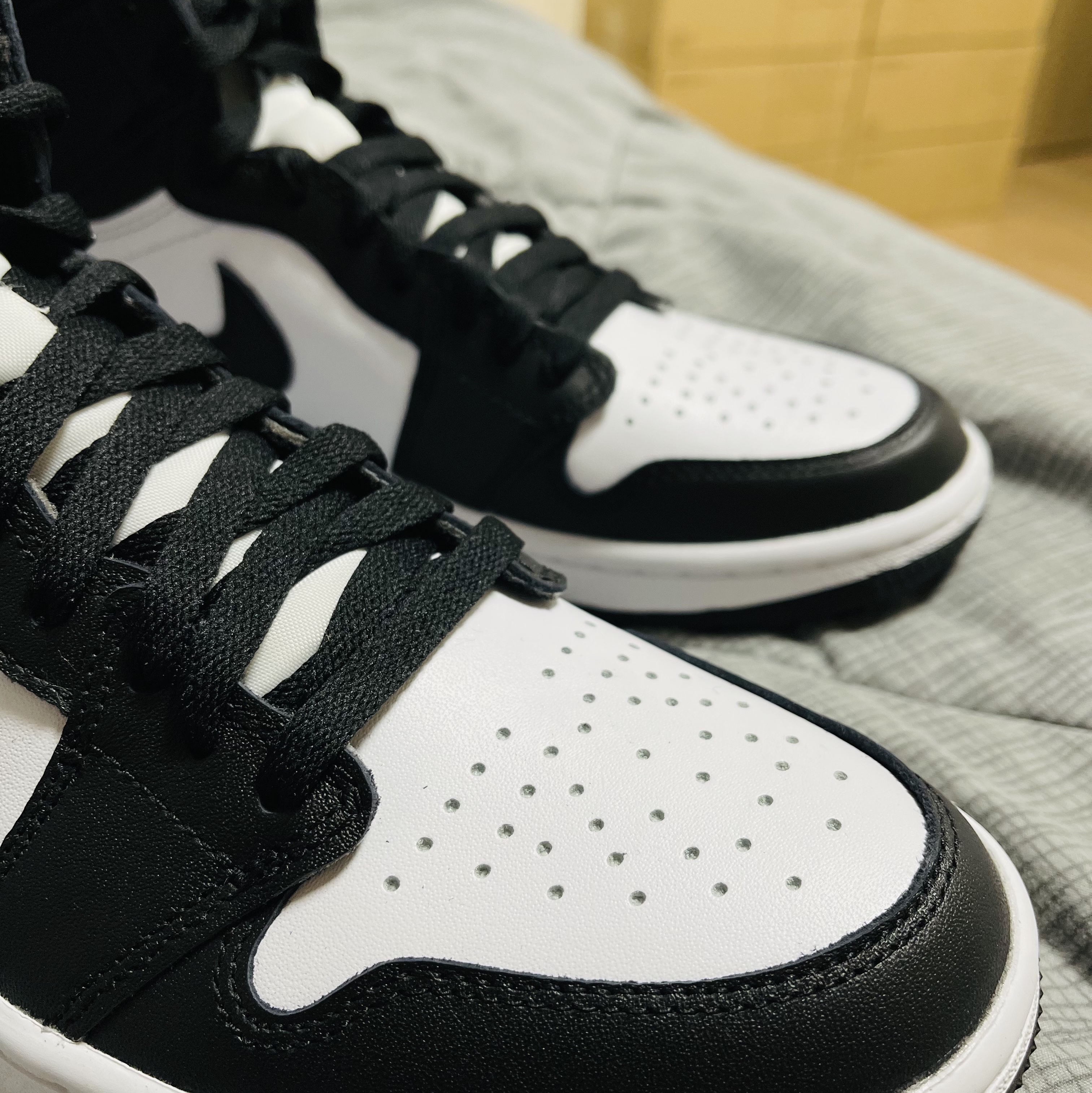 Jordan 1 High Golf White Black 착용 스타일 - 4