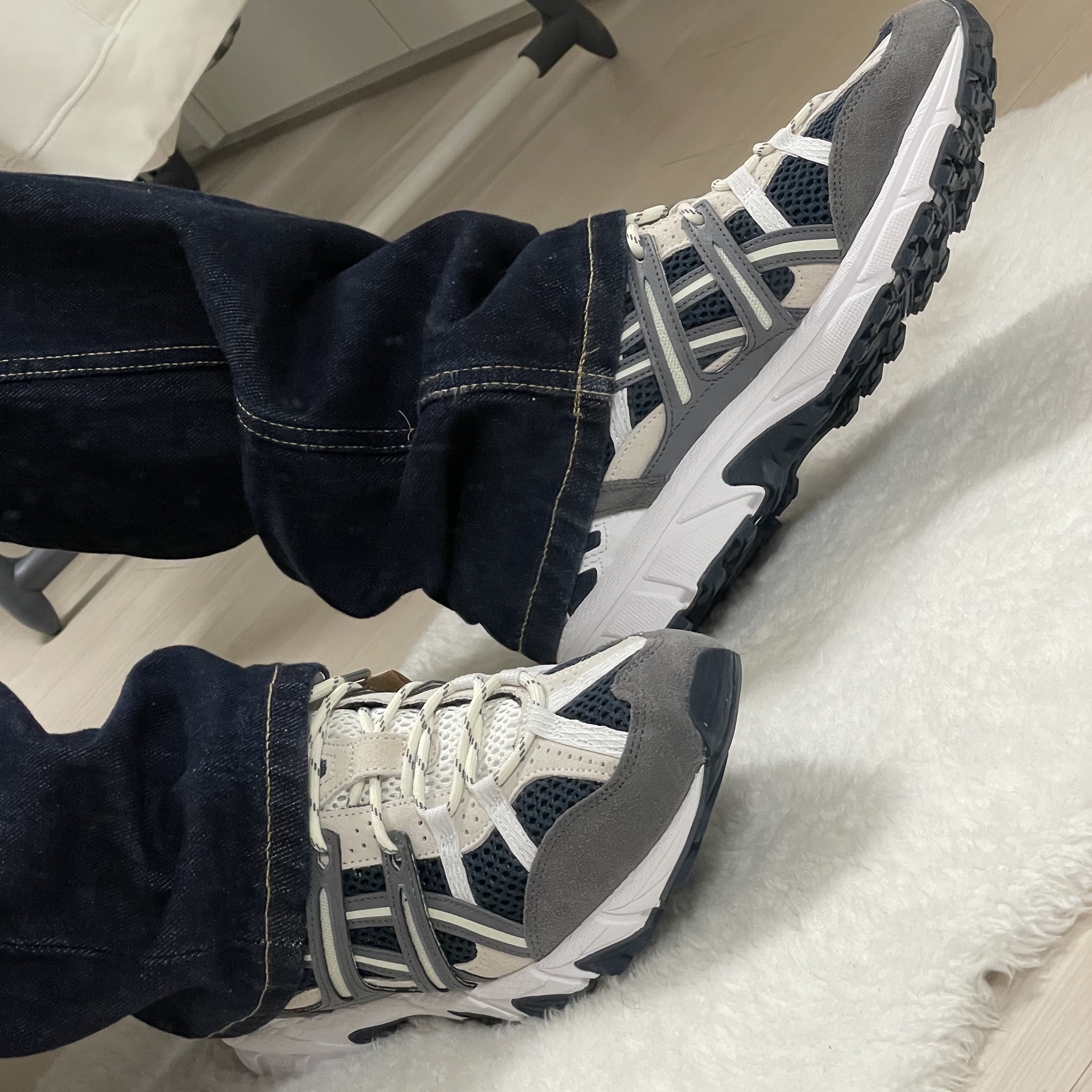 Asics Gel-Sonoma 15-50 French Blue 착용 스타일 - 4