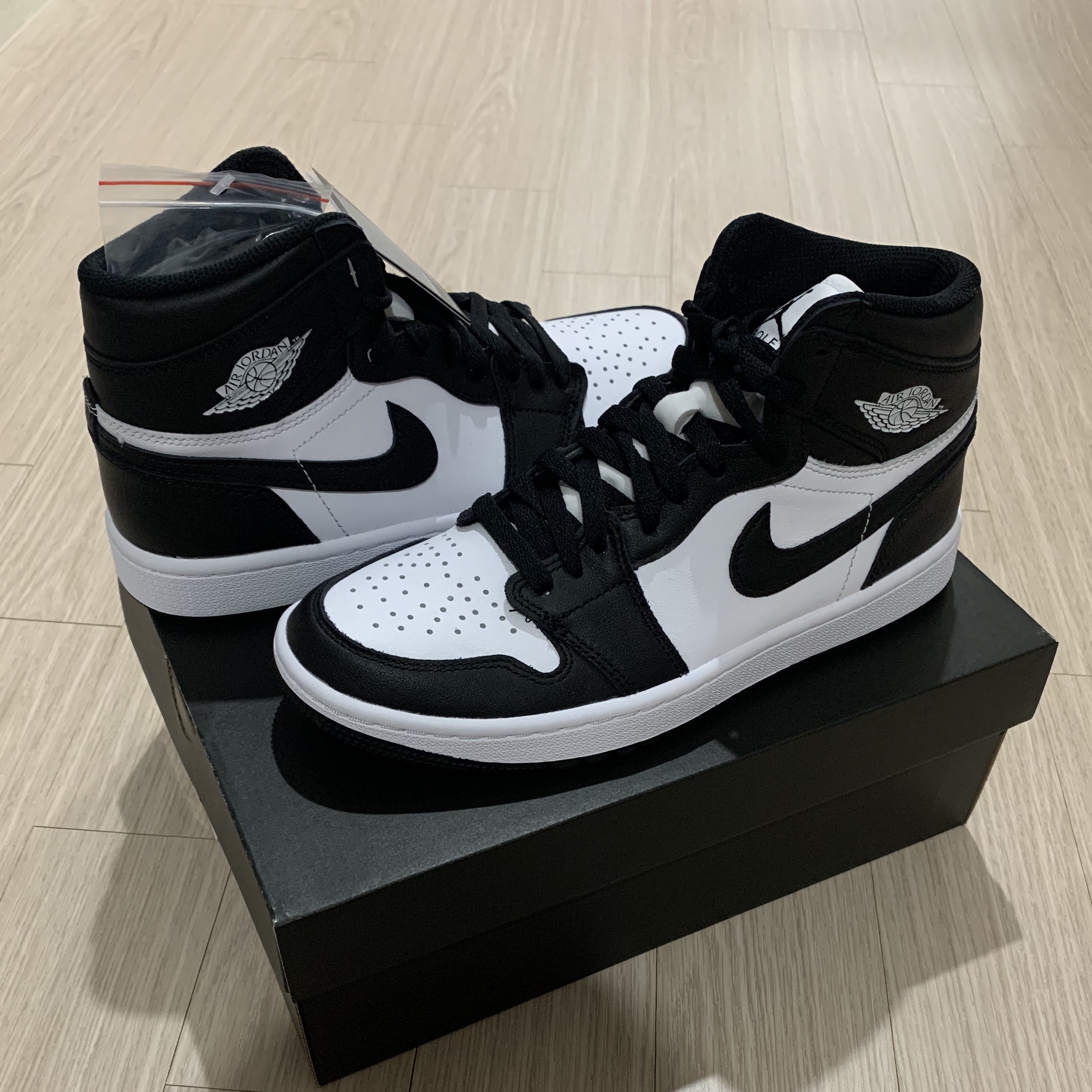 Jordan 1 High Golf White Black 착용 스타일 - 4