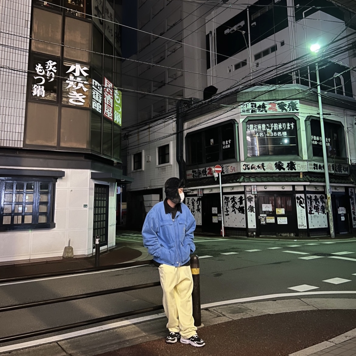 Stussy Washed Canvas Shop Jacket Blue, Palace P Trooper Shell Hat Black - 20FW 착용 스타일 - 1